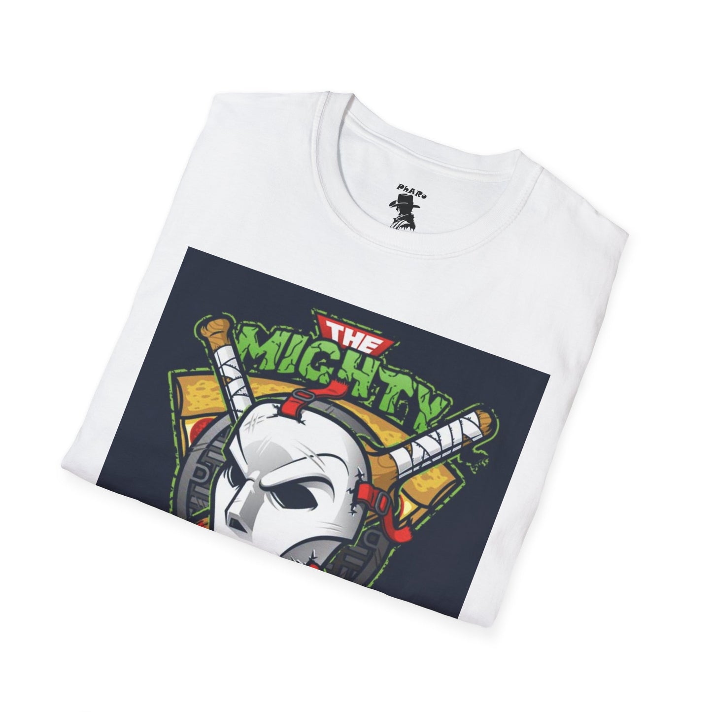 Mighty Jones Graphic T-Shirt - Unisex Softstyle Tee