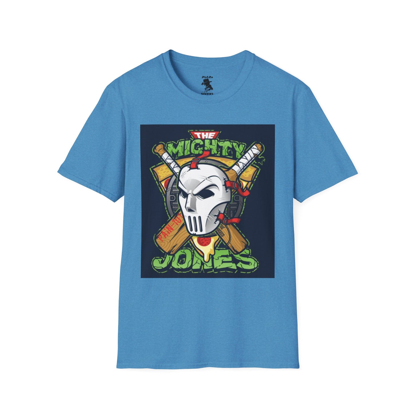 Mighty Jones Graphic T-Shirt - Unisex Softstyle Tee