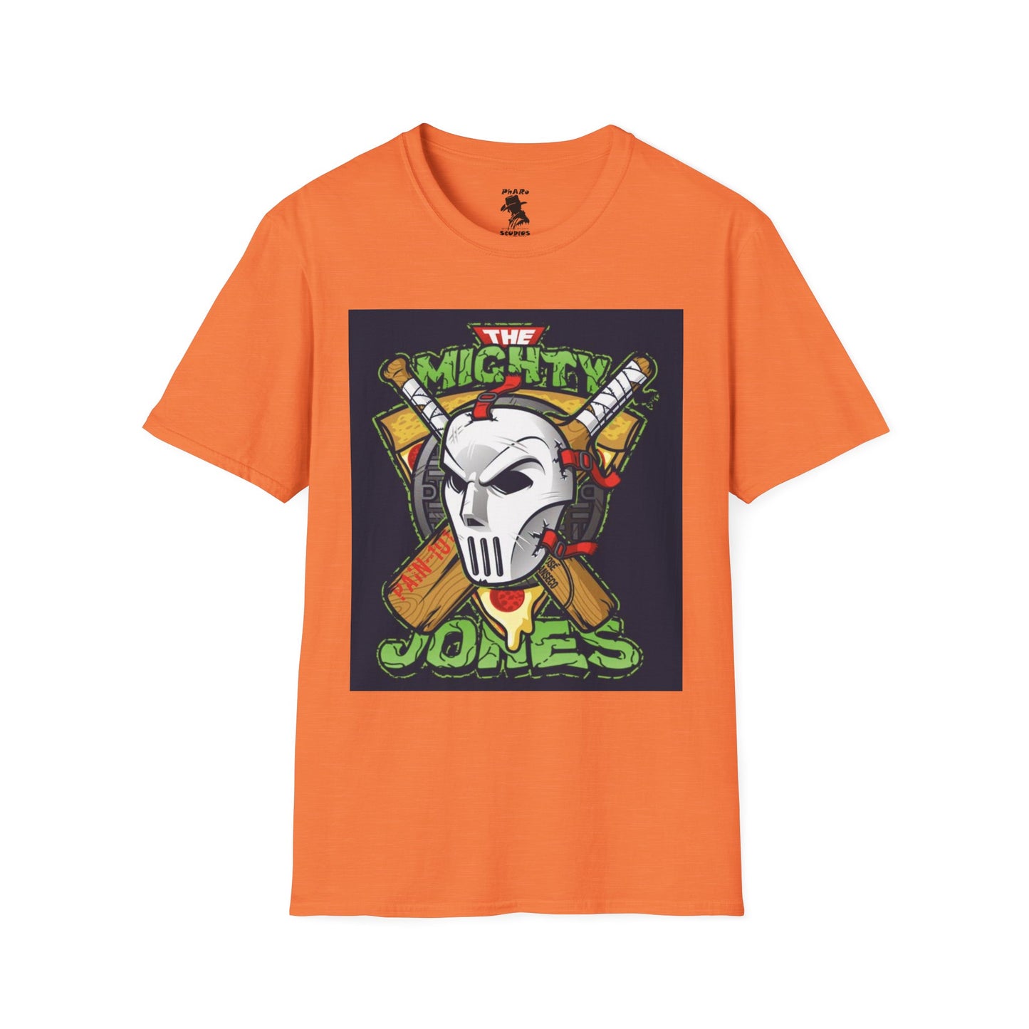 Mighty Jones Graphic T-Shirt - Unisex Softstyle Tee
