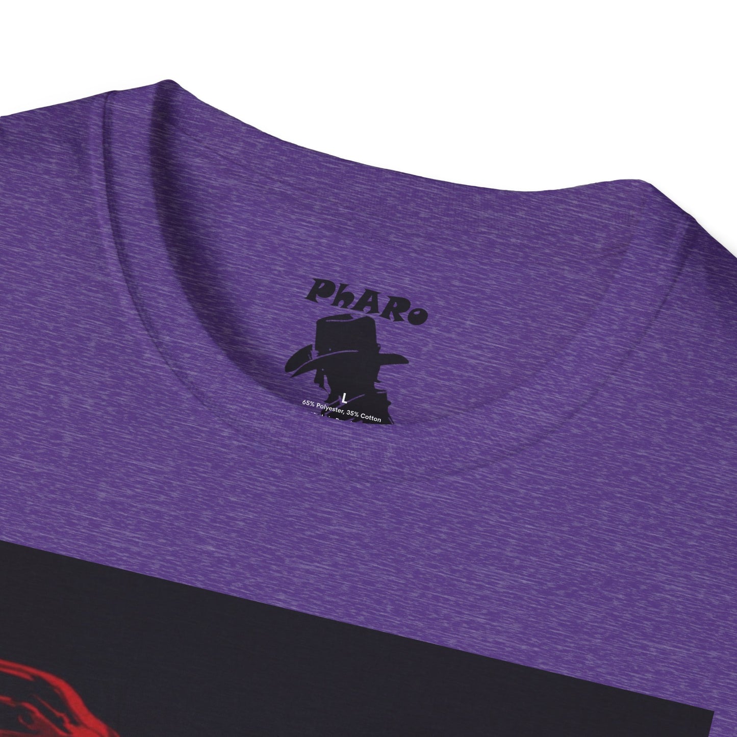 Unisex Softstyle T-Shirt - Fierce Red Turtle Design