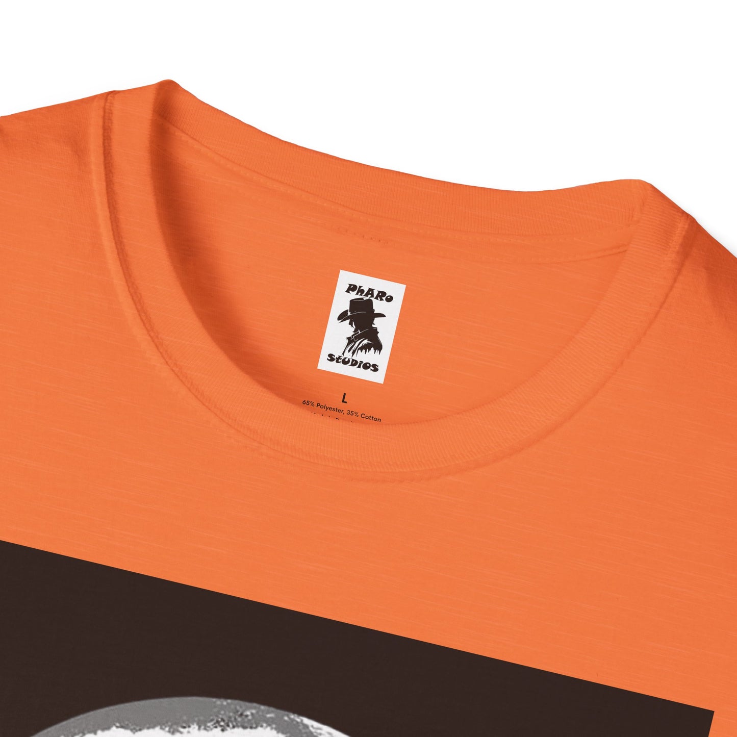 Ninja Silhouette Unisex Softstyle T-Shirt - Moonlight Design