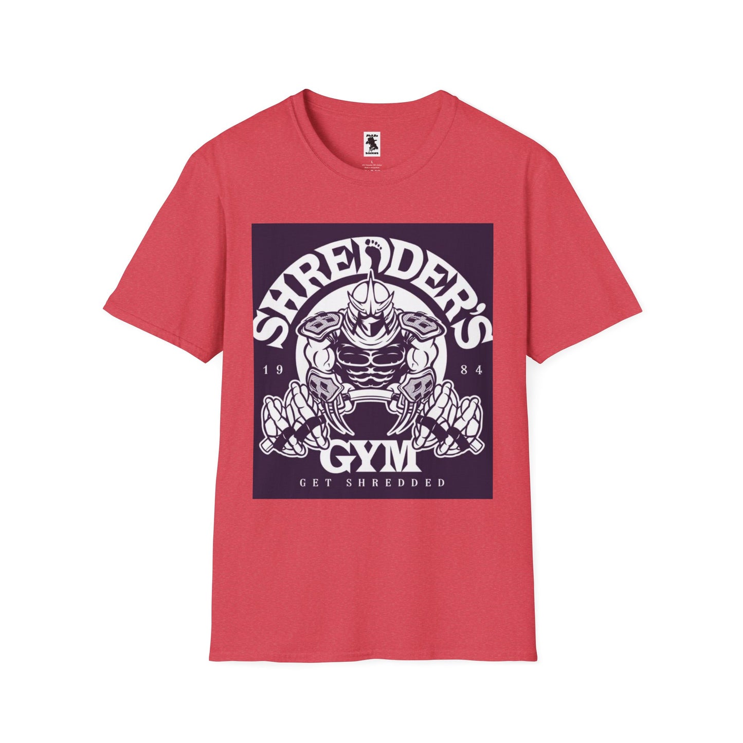 Shredder's Gym Graphic T-Shirt - Get Shredded Unisex Tee