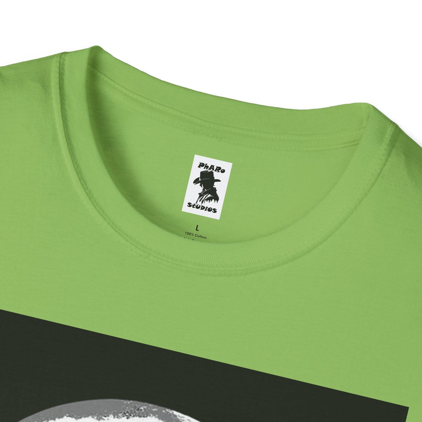 Ninja Silhouette Unisex Softstyle T-Shirt - Moonlight Design