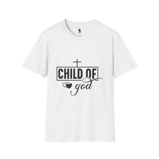 Child of God Unisex Softstyle T-Shirt - Faith & Love Apparel