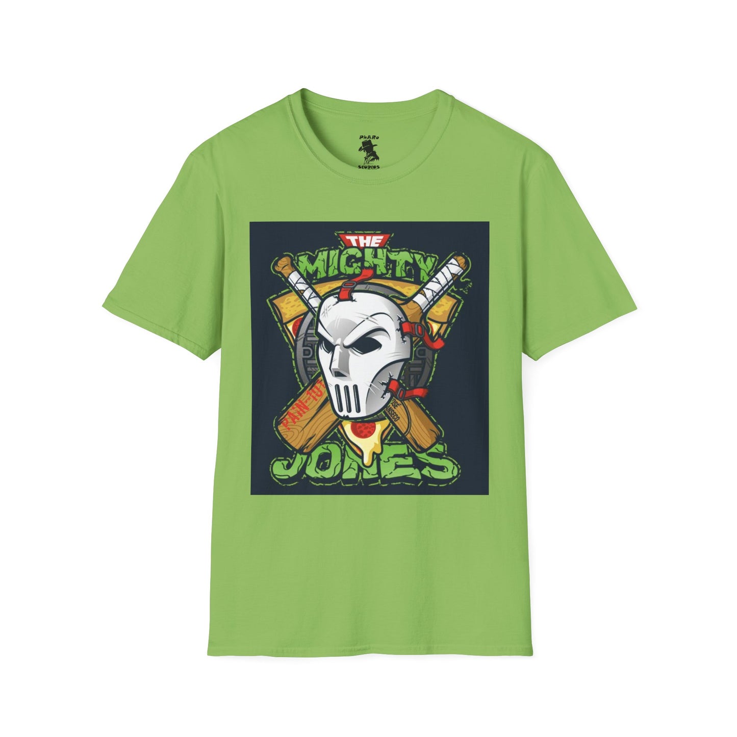 Mighty Jones Graphic T-Shirt - Unisex Softstyle Tee