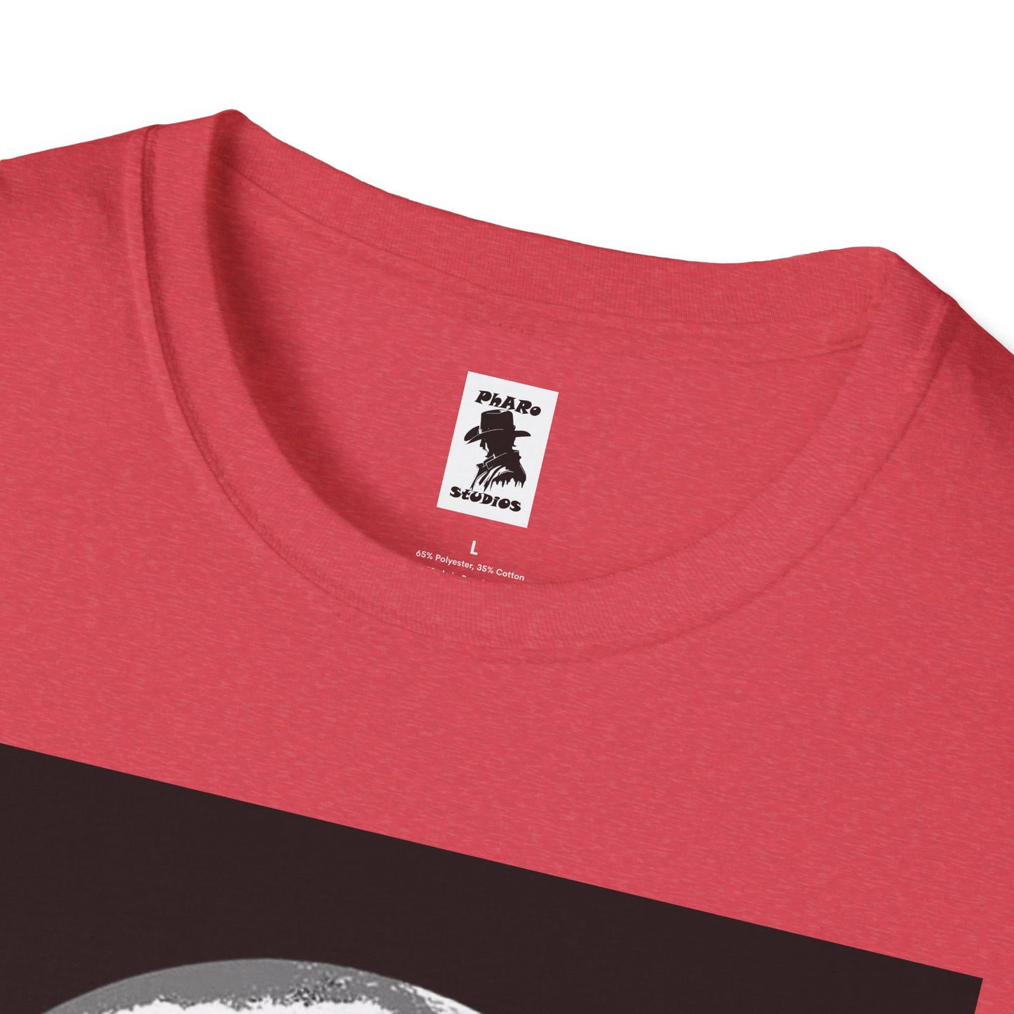 Ninja Silhouette Unisex Softstyle T-Shirt - Moonlight Design