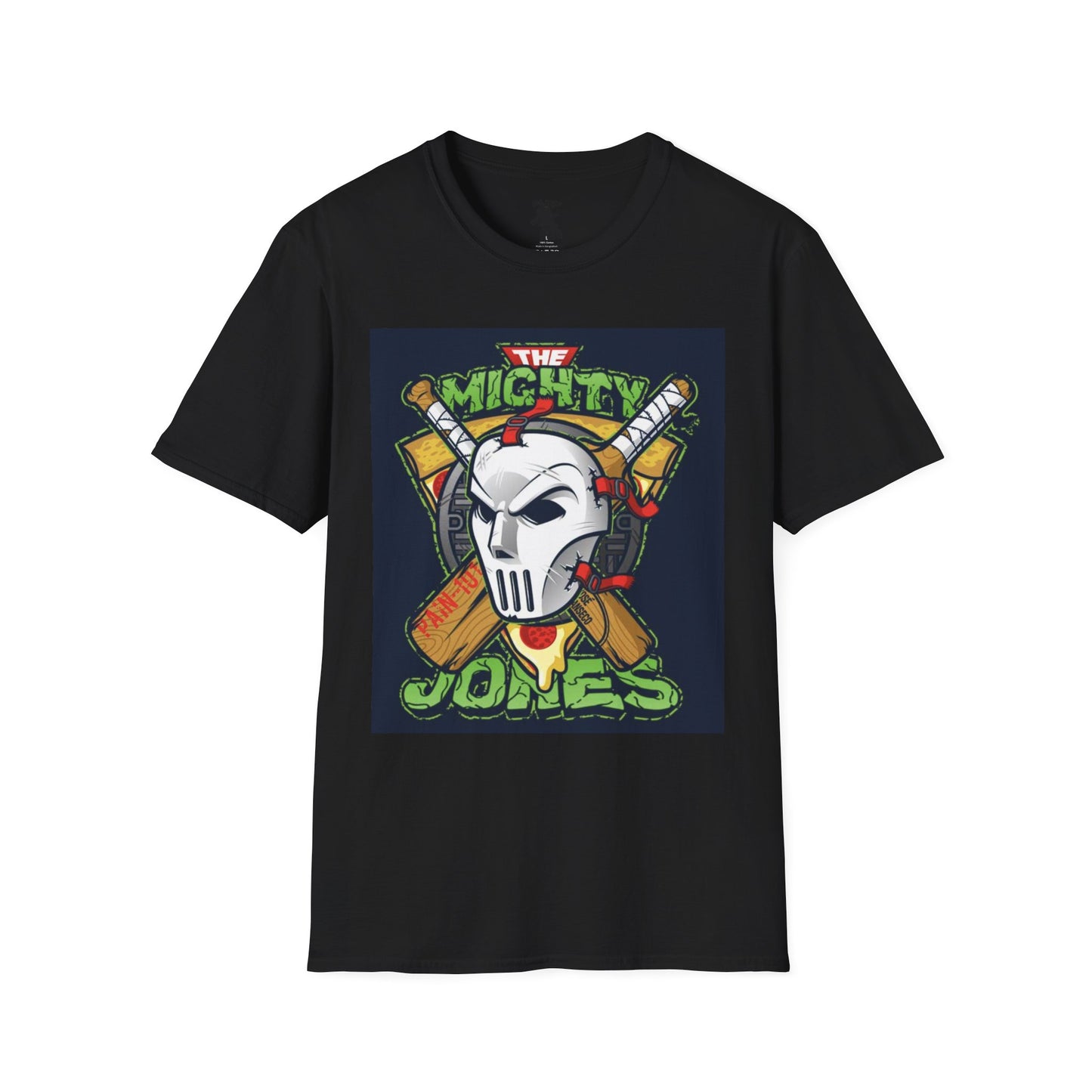 Mighty Jones Graphic T-Shirt - Unisex Softstyle Tee