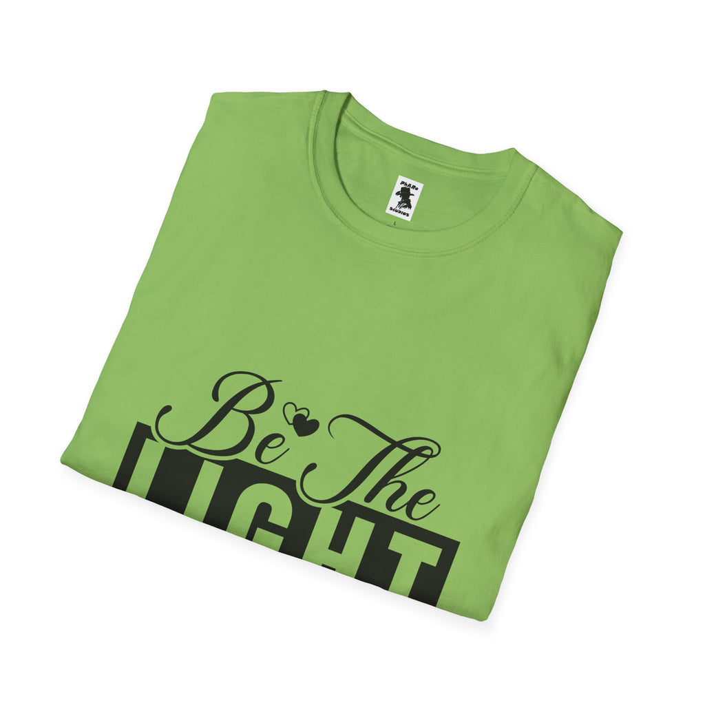 Inspirational Unisex Softstyle T-Shirt - 'Be The Light' Matthew 5:14