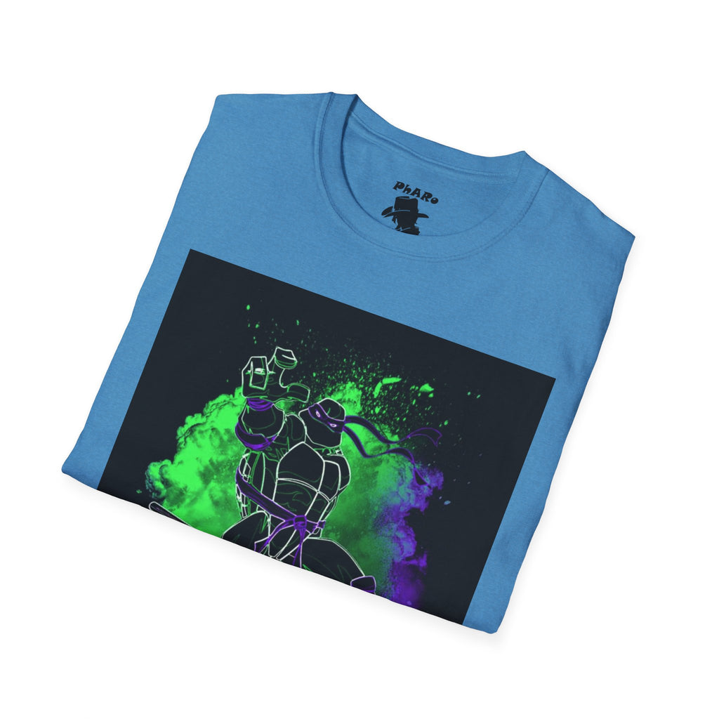 Cool Ninja Graphic Unisex Softstyle T-Shirt - Vibrant Streetwear