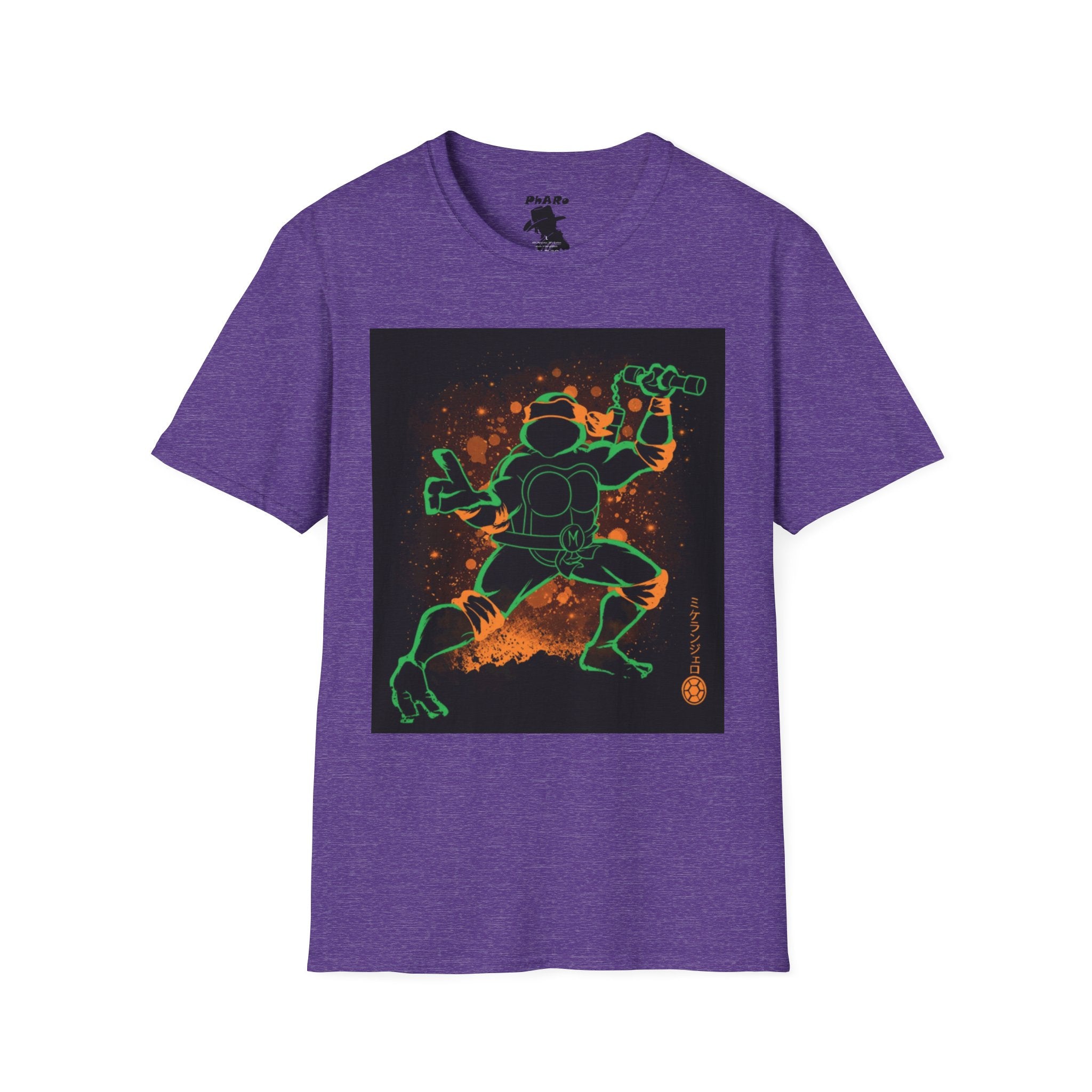 Vintage Graphic Unisex T-Shirt - Cool Green Ninja Design