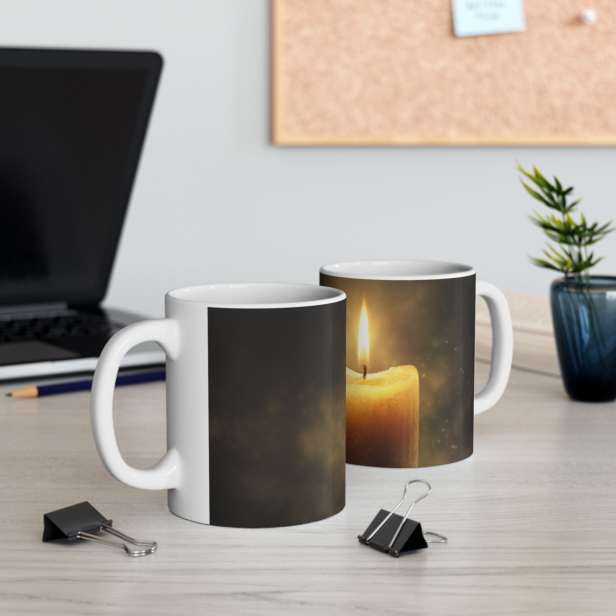 Lightbearer Ceramic Mug, Cozy Drinkware, Perfect for Home Decor, Gift for Coffee Lovers, Warm Atmosphere, Relaxing Moments