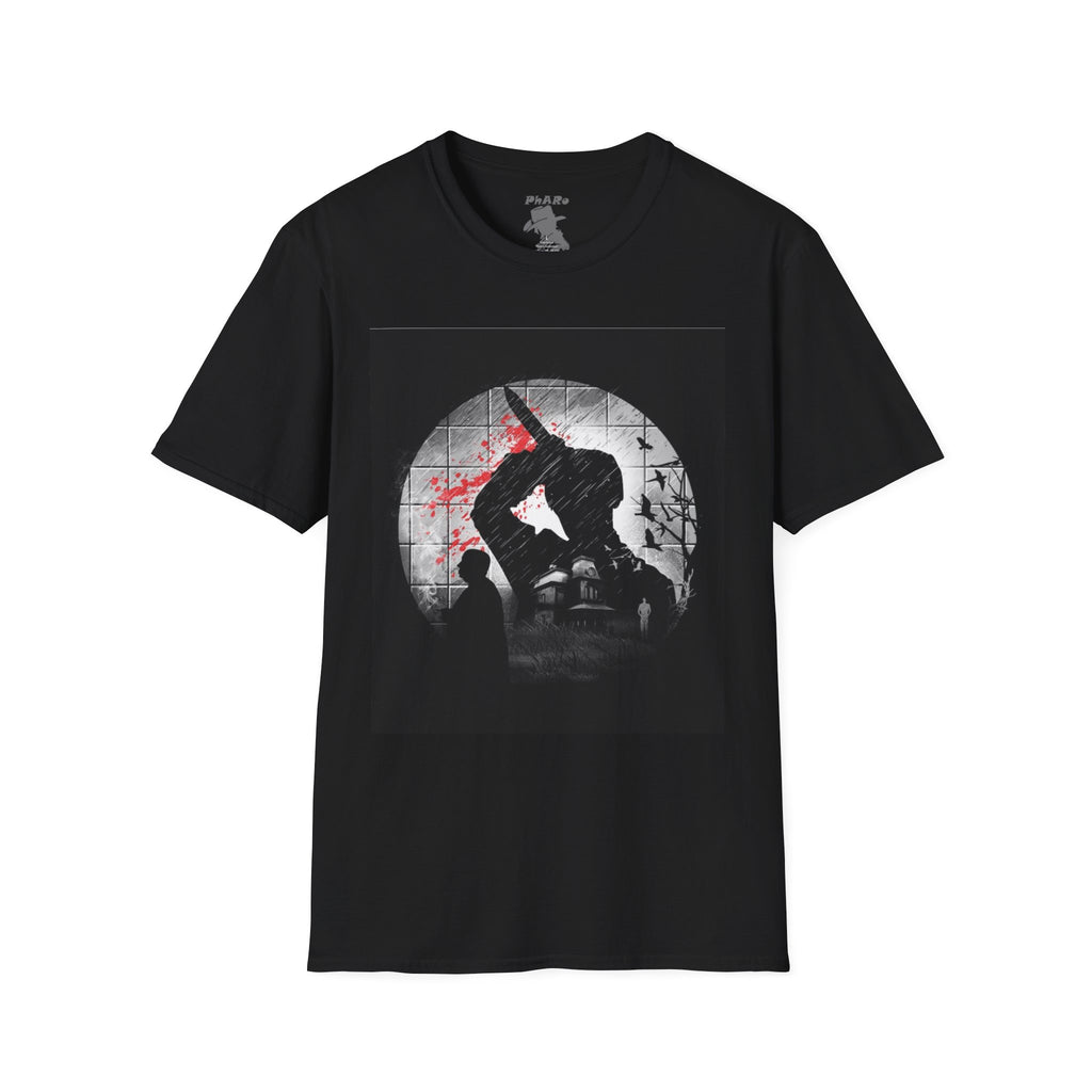 Unisex Softstyle T-Shirt - Psycho - Hitchcock