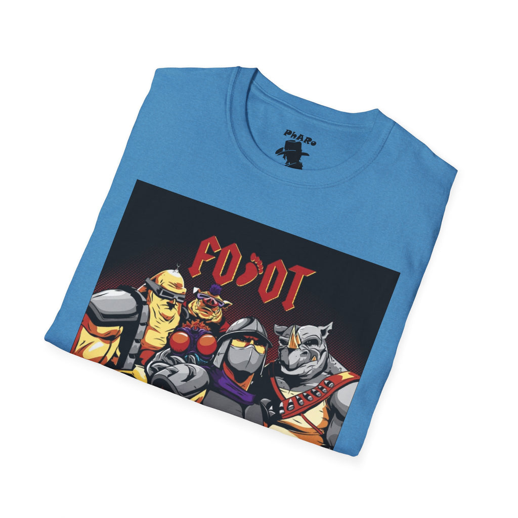 Fun Retro Graphic T-Shirt - 'Breaking Some Skulls' Design