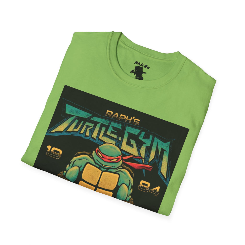 Retro Ninja Gym T-Shirt - 80s Inspired Graphic Tee