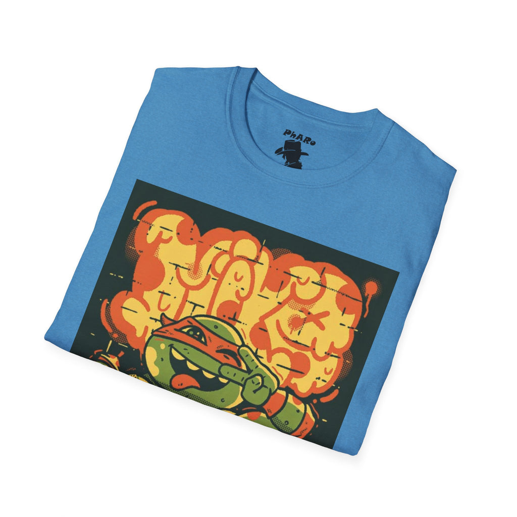 Cool Graffiti Art T-Shirt - Unisex Softstyle Tee with Bold Design