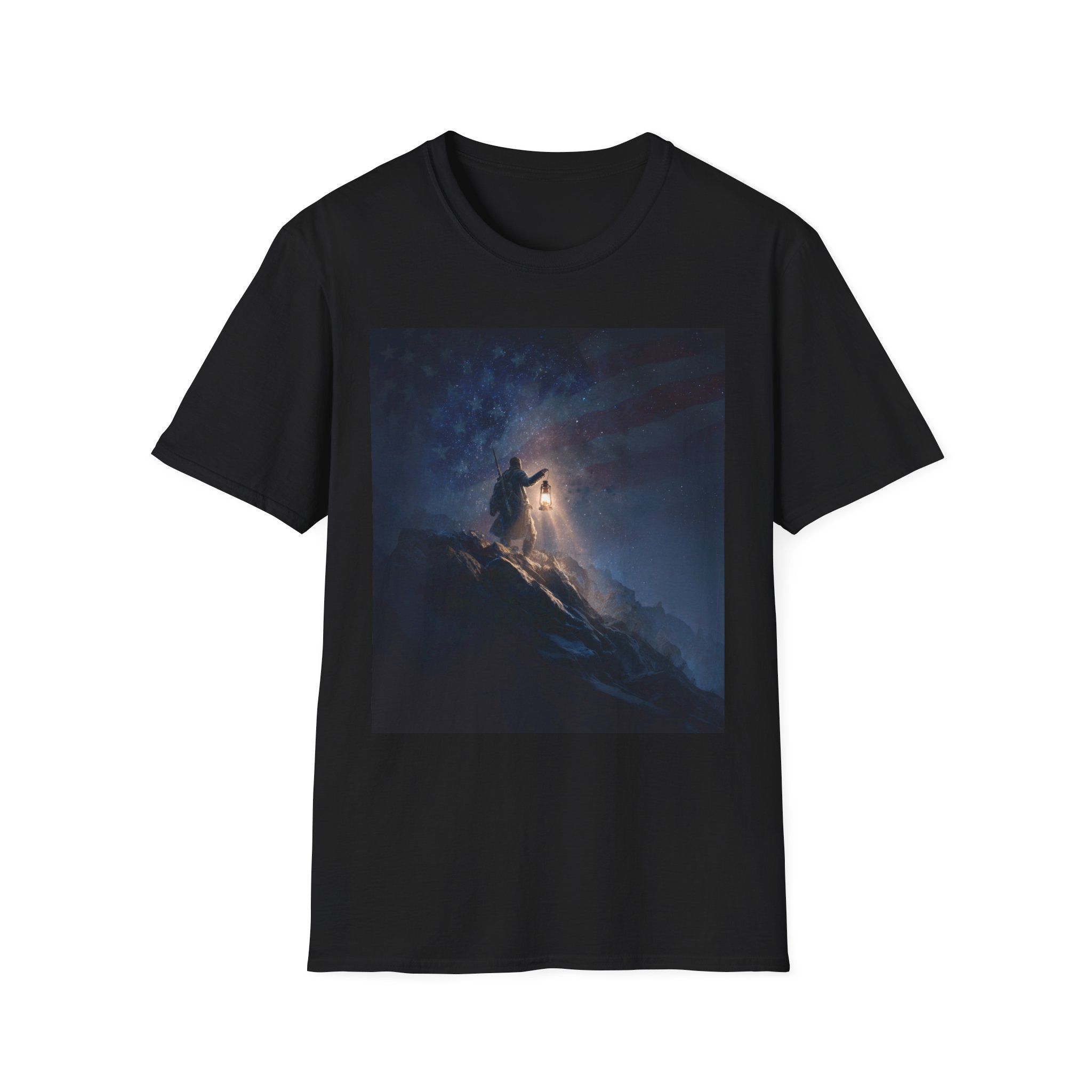 Truth Defenders T-Shirt, Unisex Softstyle Tee, American Pride Shirt, Perfect for Independence Day, Casual Wear, Gift for Nature Lovers