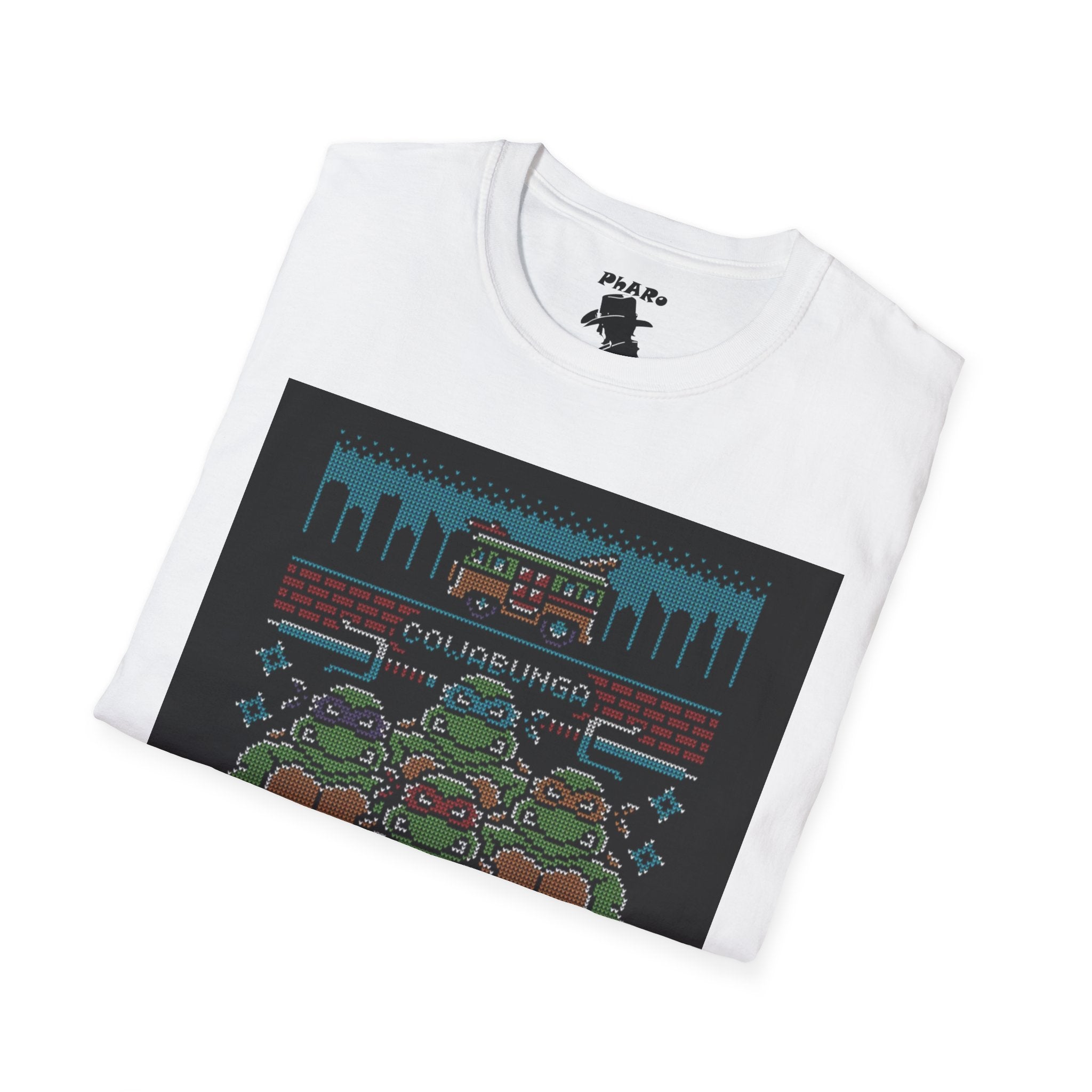 Retro Gaming T-Shirt - Nostalgic Pizza Party Design
