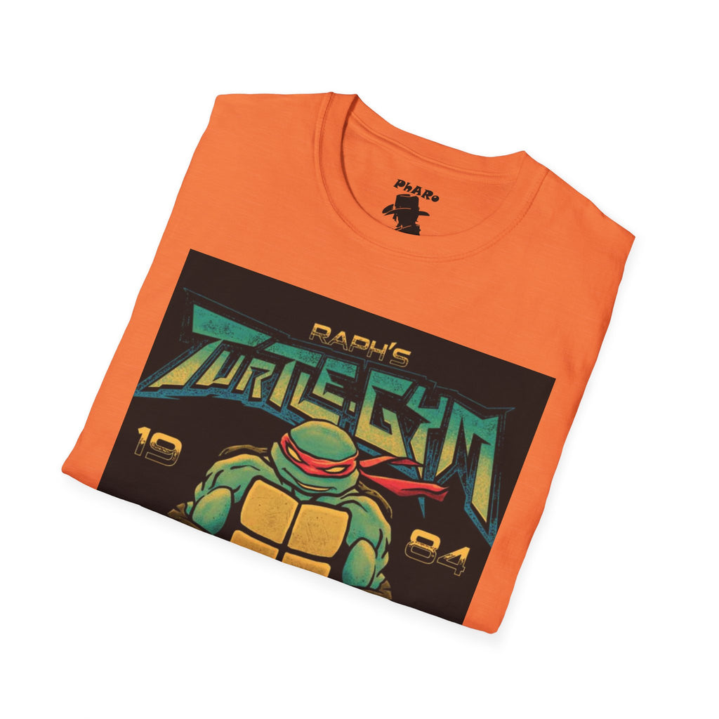 Retro Ninja Gym T-Shirt - 80s Inspired Graphic Tee
