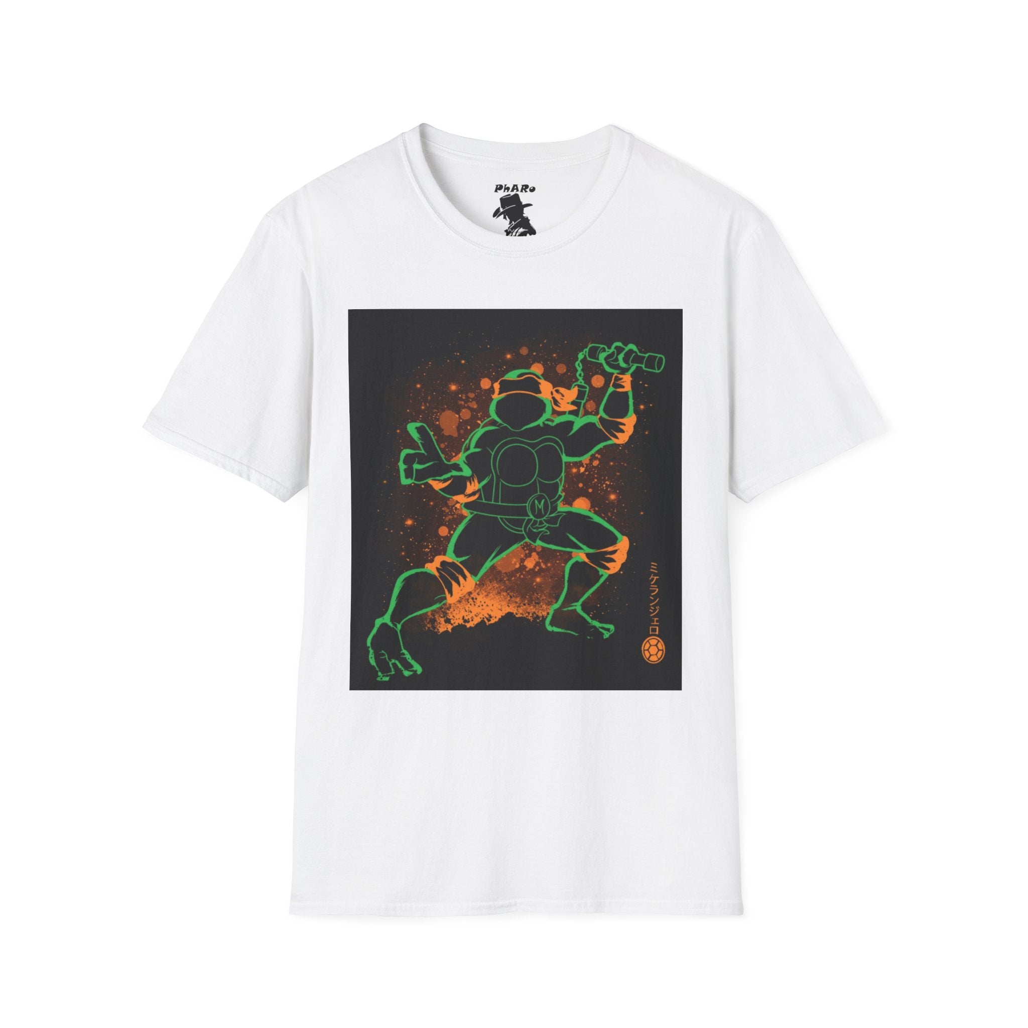 Vintage Graphic Unisex T-Shirt - Cool Green Ninja Design