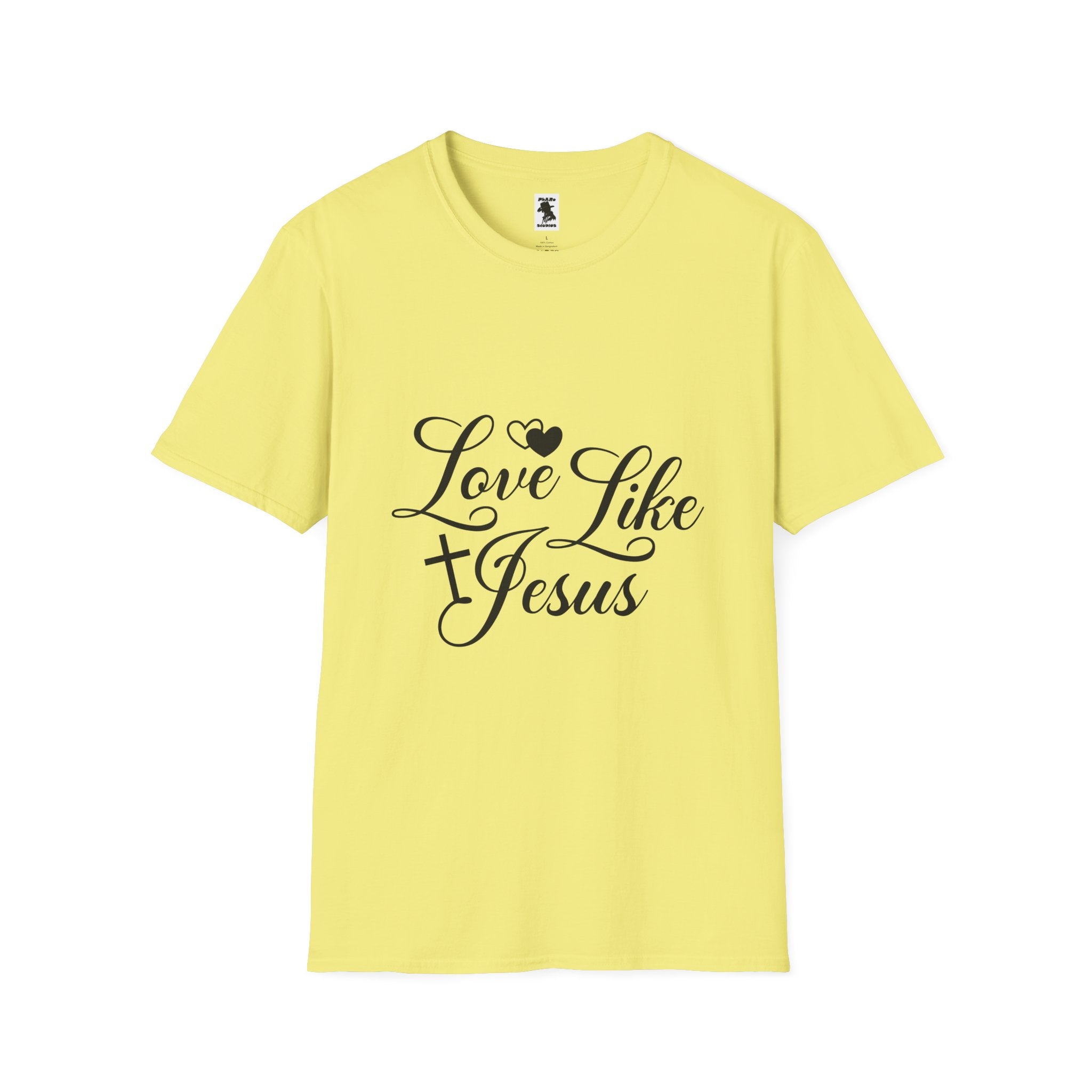 Love Like Jesus Unisex Softstyle T-Shirt - Inspirational Christian Tee
