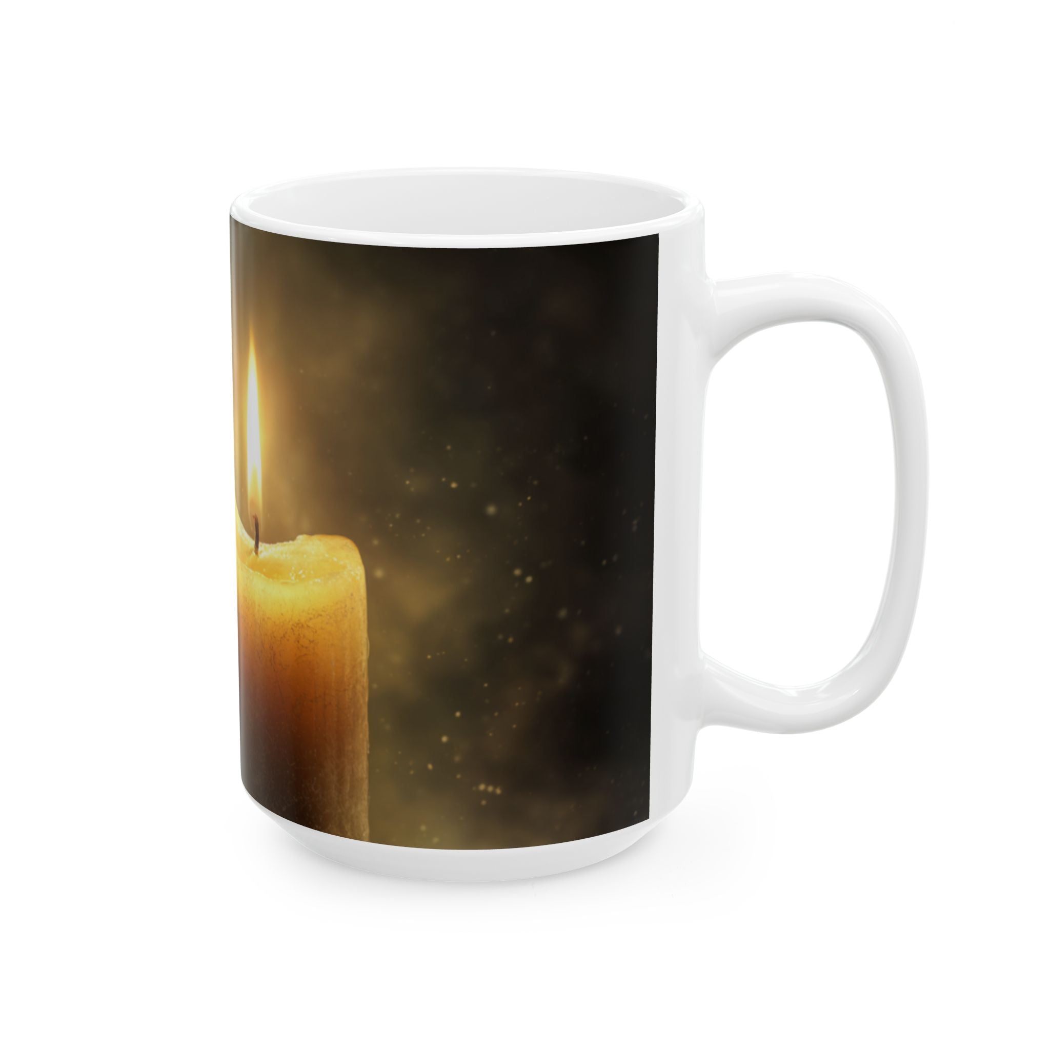 Lightbearer Ceramic Mug, Cozy Drinkware, Perfect for Home Decor, Gift for Coffee Lovers, Warm Atmosphere, Relaxing Moments