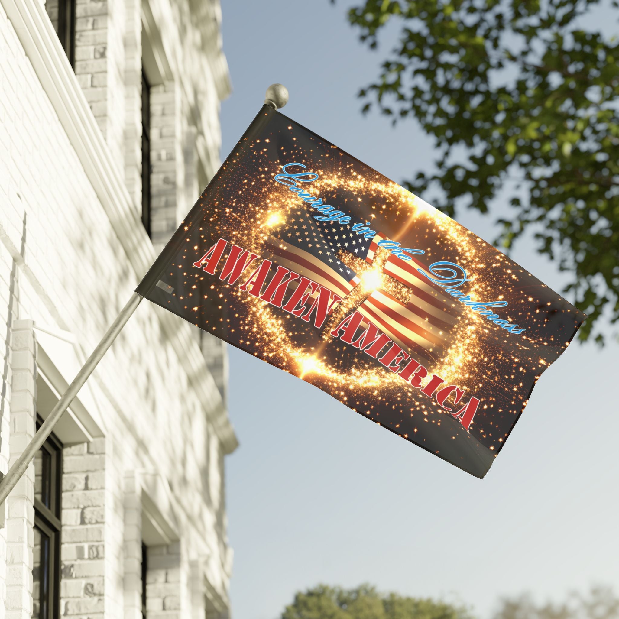 Courage in the Darkness Flag