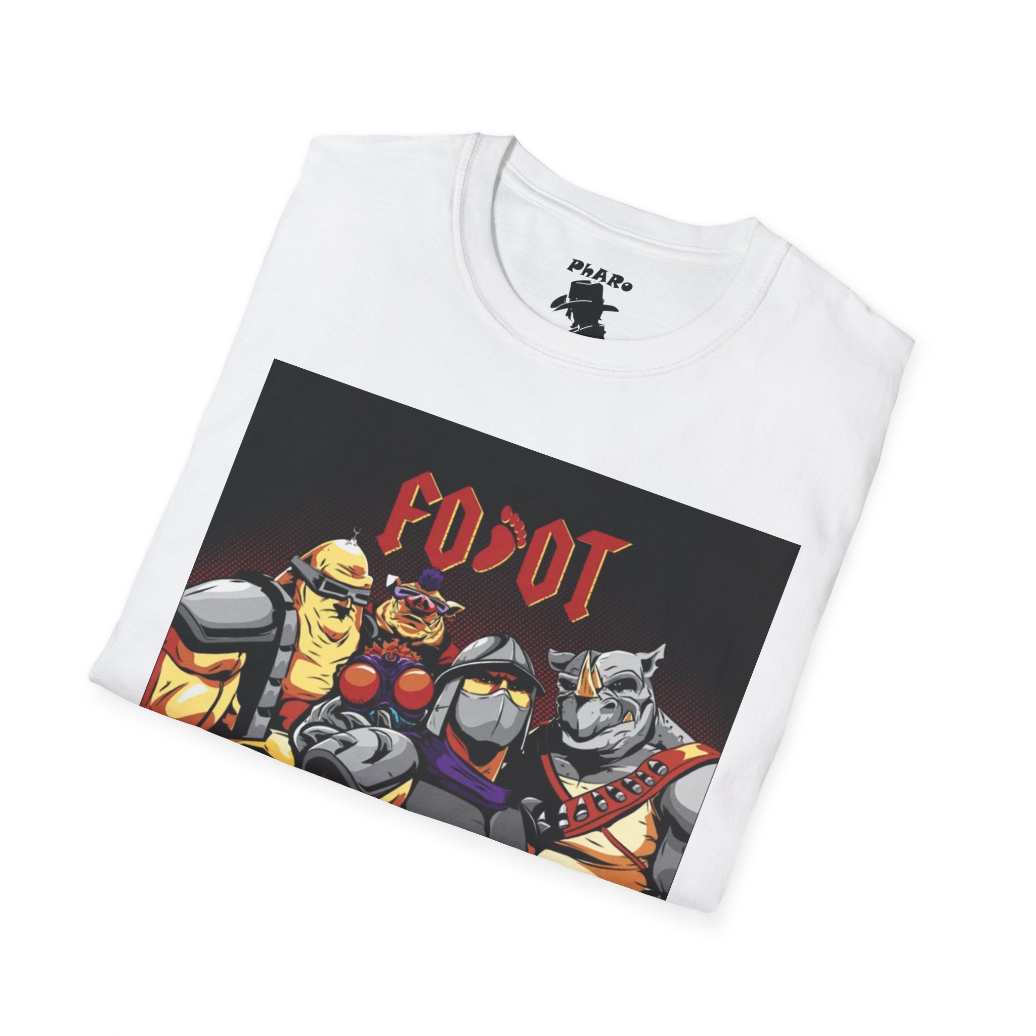 Fun Retro Graphic T-Shirt - 'Breaking Some Skulls' Design