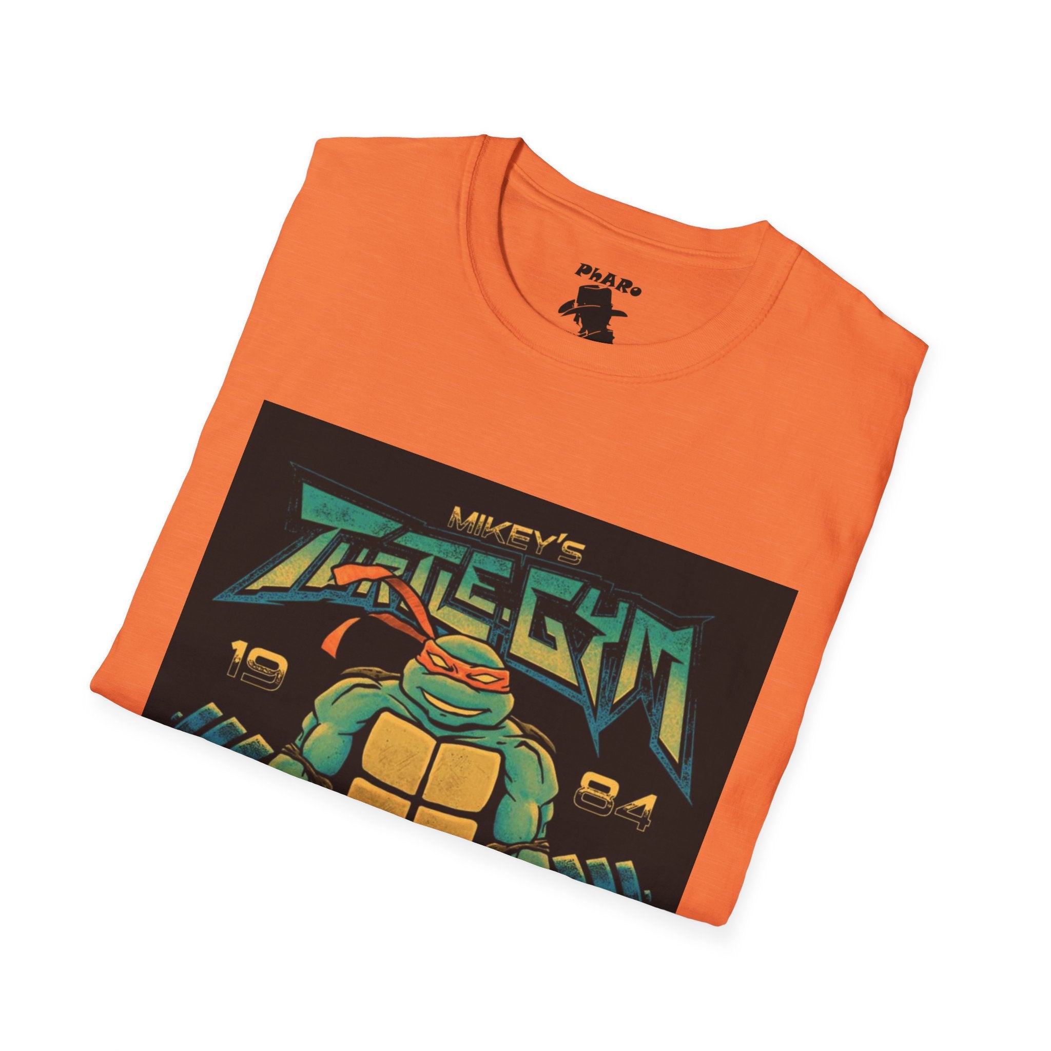 Retro Ninja Gym T-Shirt - Vintage 1984 Workout Design