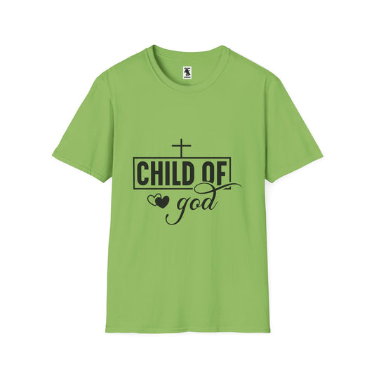 Child of God Unisex Softstyle T-Shirt - Faith & Love Apparel