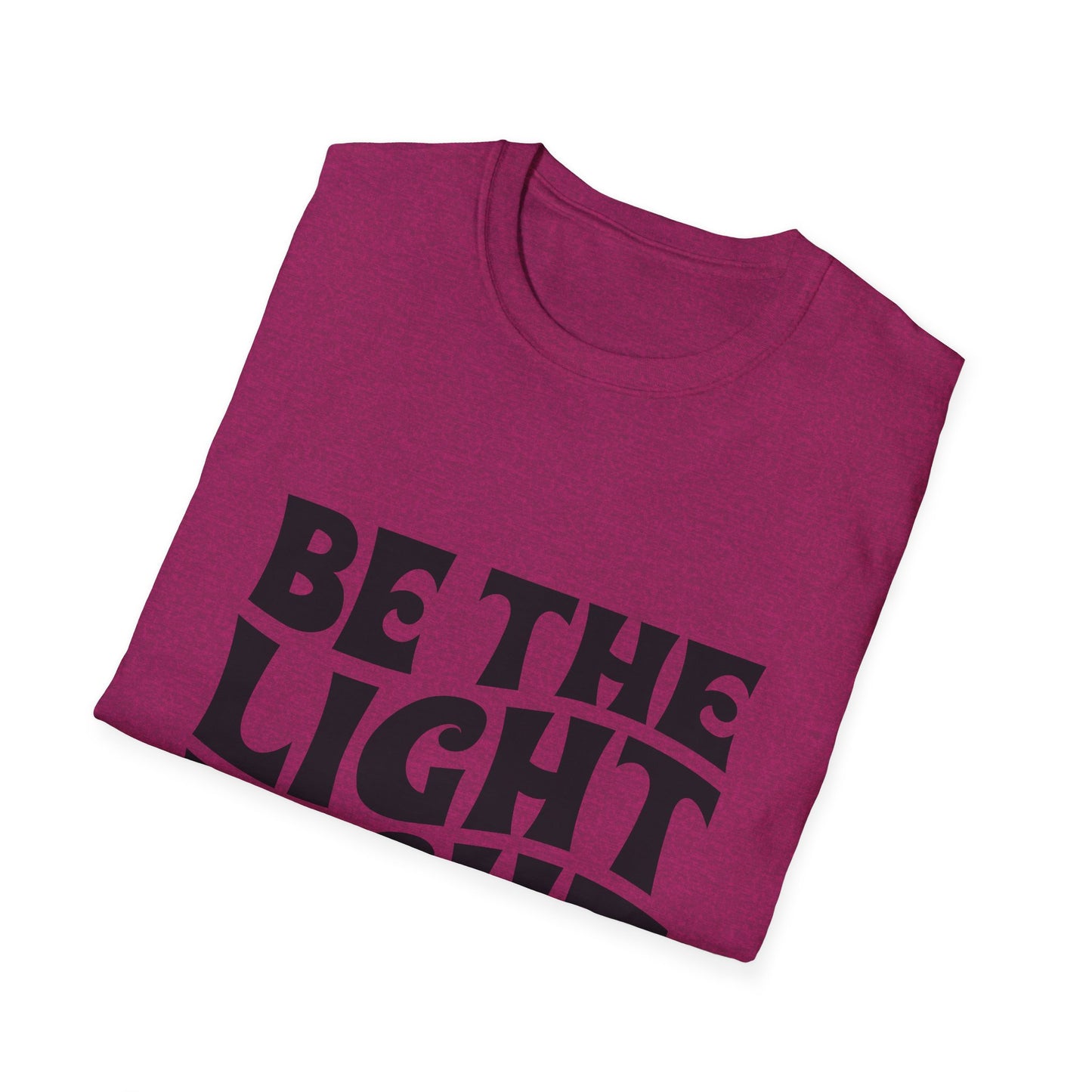 Be The Light T‑Shirt — Matthew 5:14 Inspirational Christian Tee