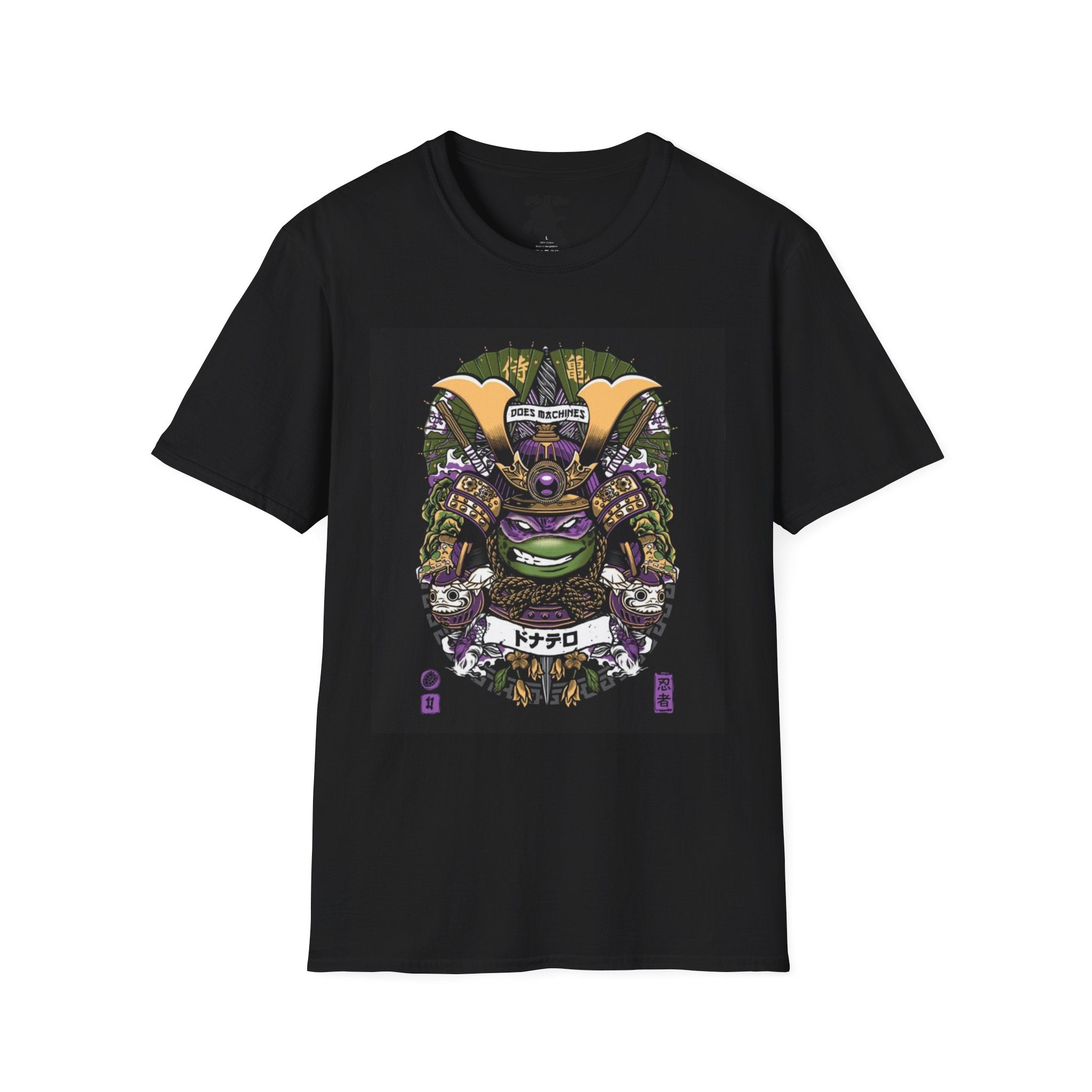 Unisex Softstyle T-Shirt - Vibrant Samurai Design