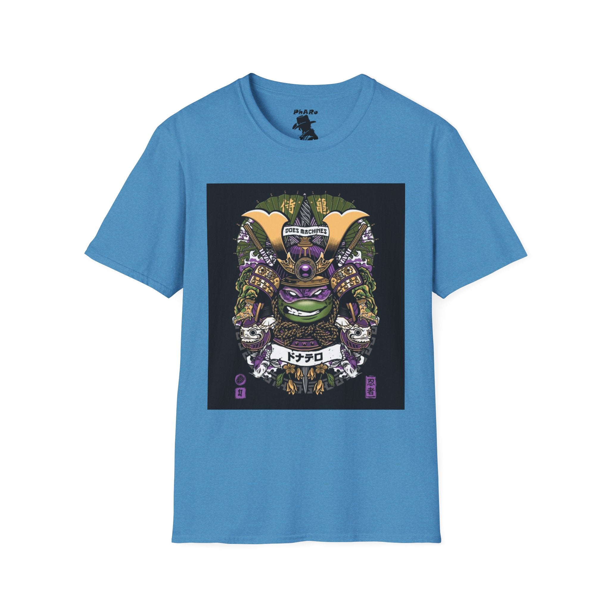 Unisex Softstyle T-Shirt - Vibrant Samurai Design