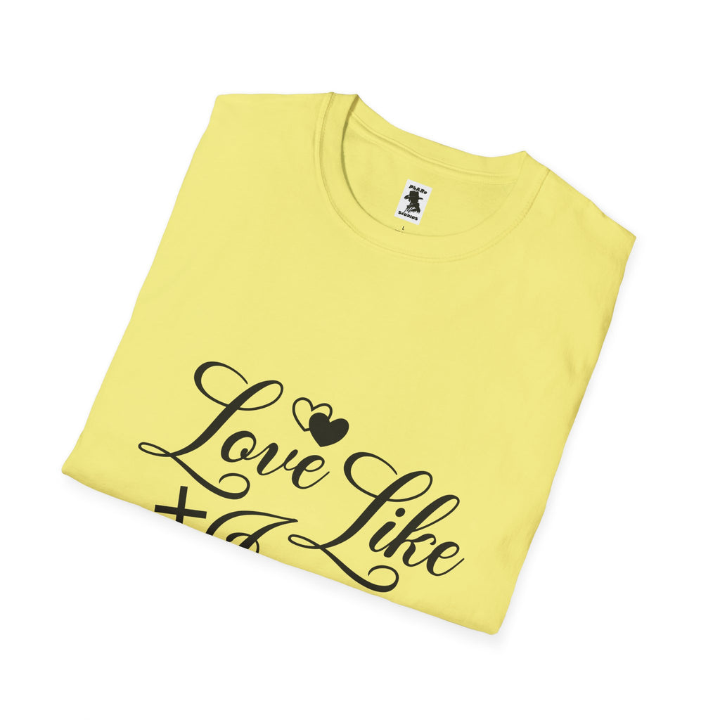 Love Like Jesus Unisex Softstyle T-Shirt - Inspirational Christian Tee