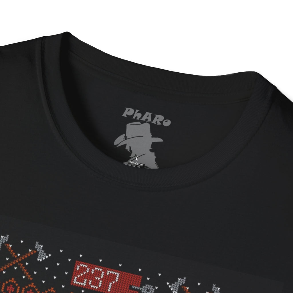 Retro Horror Unisex Softstyle T-Shirt - Redrum Design
