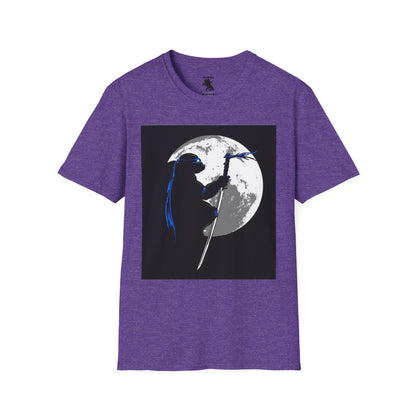 Unisex Ninja Moon T-Shirt - Cool Graphic Tee for Adventure Lovers