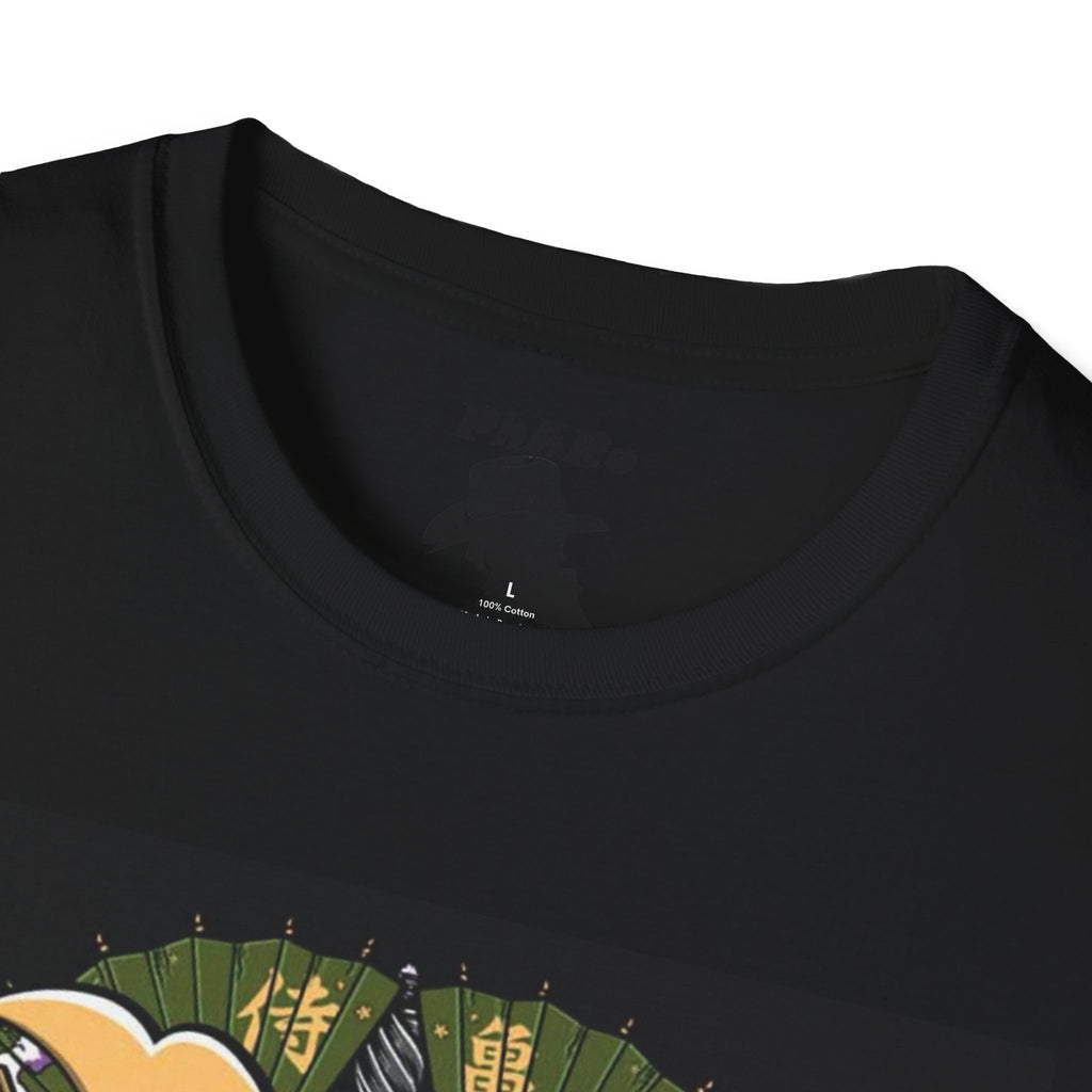 Unisex Softstyle T-Shirt - Vibrant Samurai Design