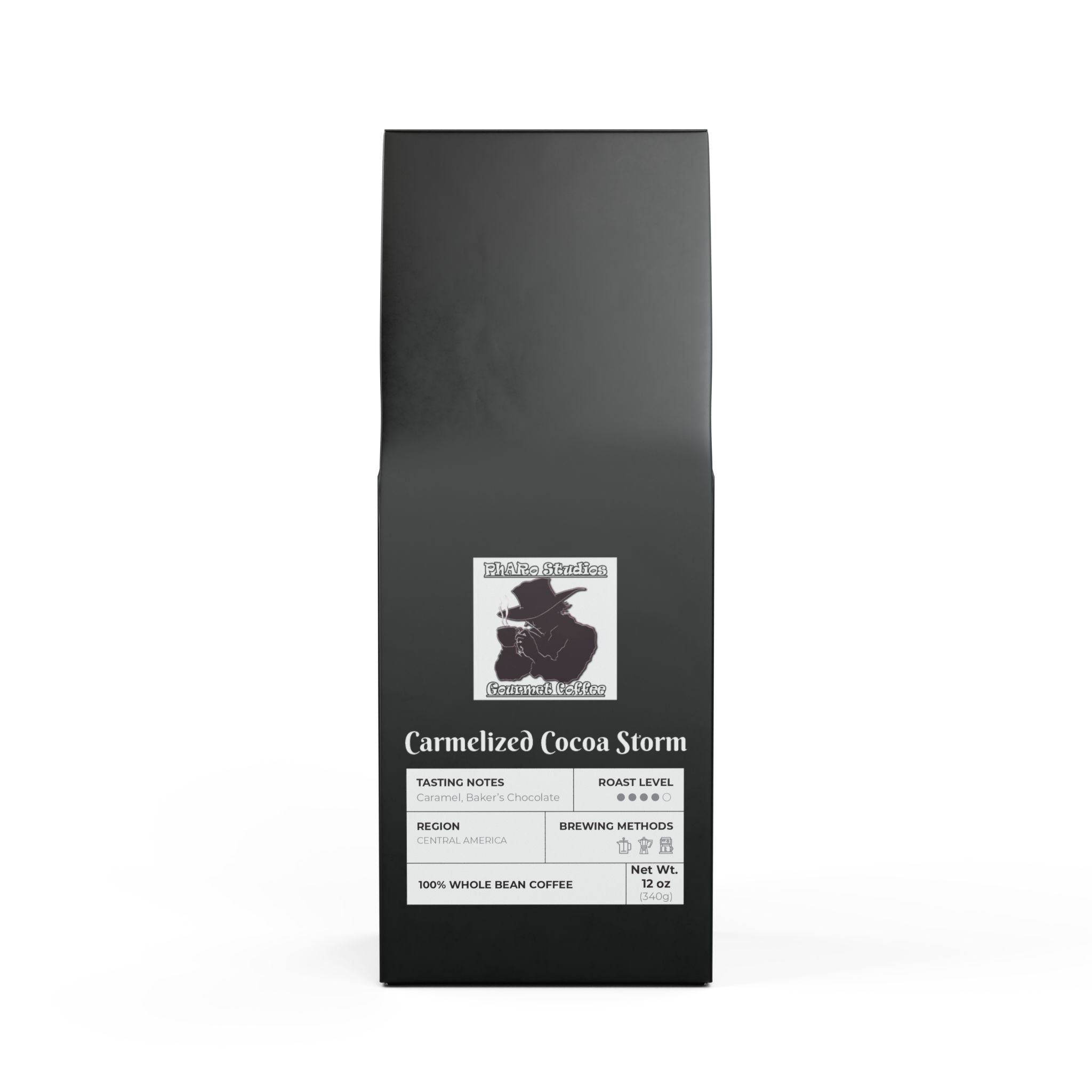 Caramelized Cocoa Storm Coffee Blend (Medium-Dark Roast)