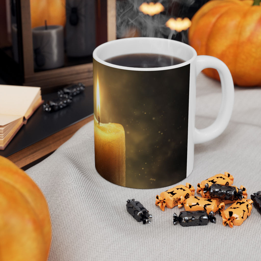 Lightbearer Ceramic Mug, Cozy Drinkware, Perfect for Home Decor, Gift for Coffee Lovers, Warm Atmosphere, Relaxing Moments