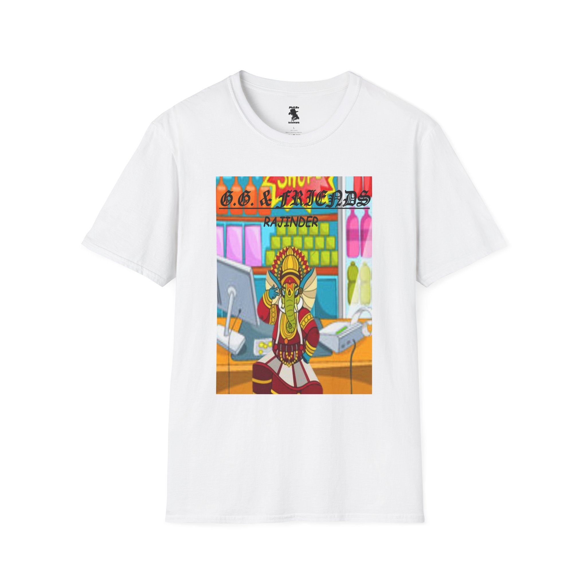 Unisex Softstyle T-Shirt - Rajinder - G.G. & Friends