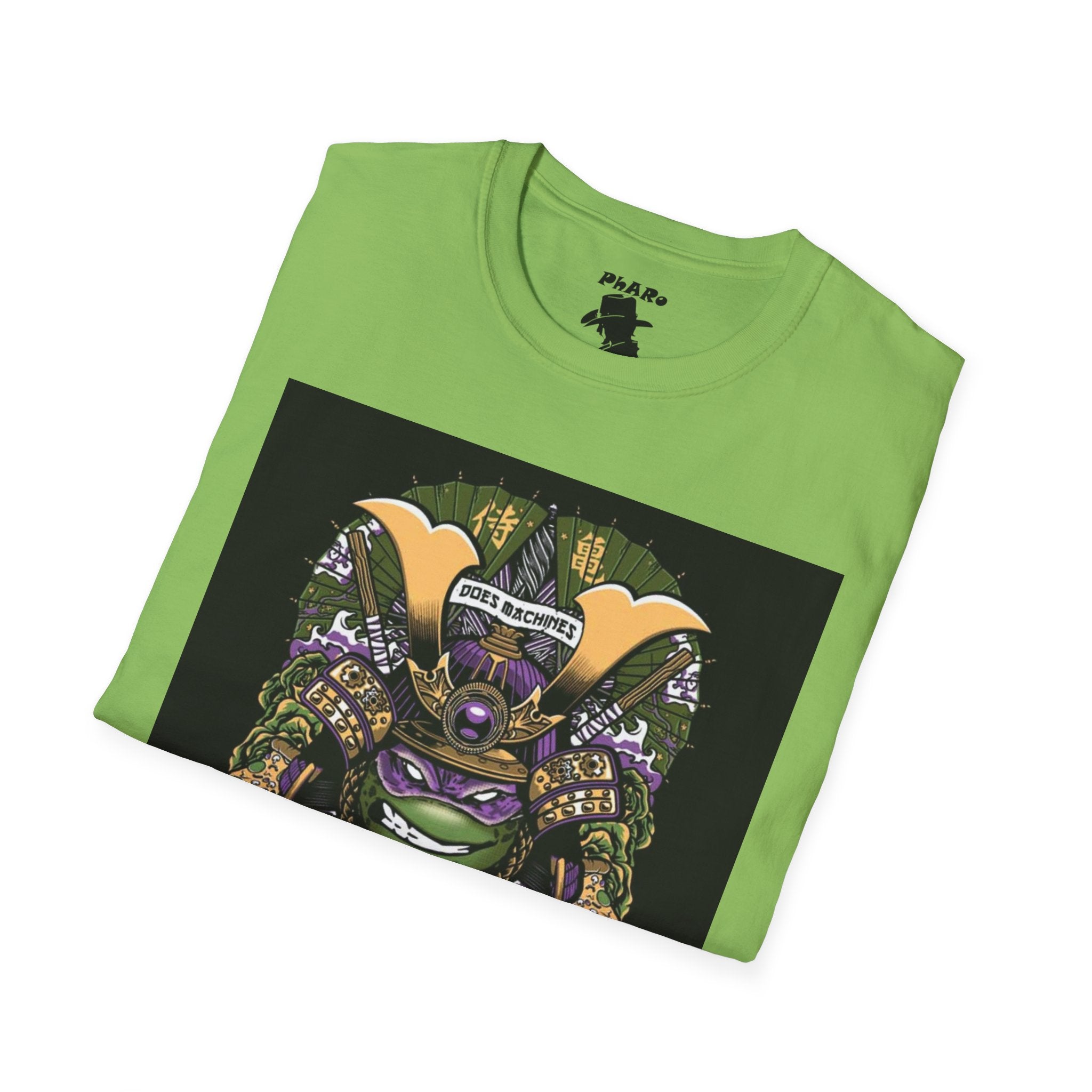 Unisex Softstyle T-Shirt - Vibrant Samurai Design