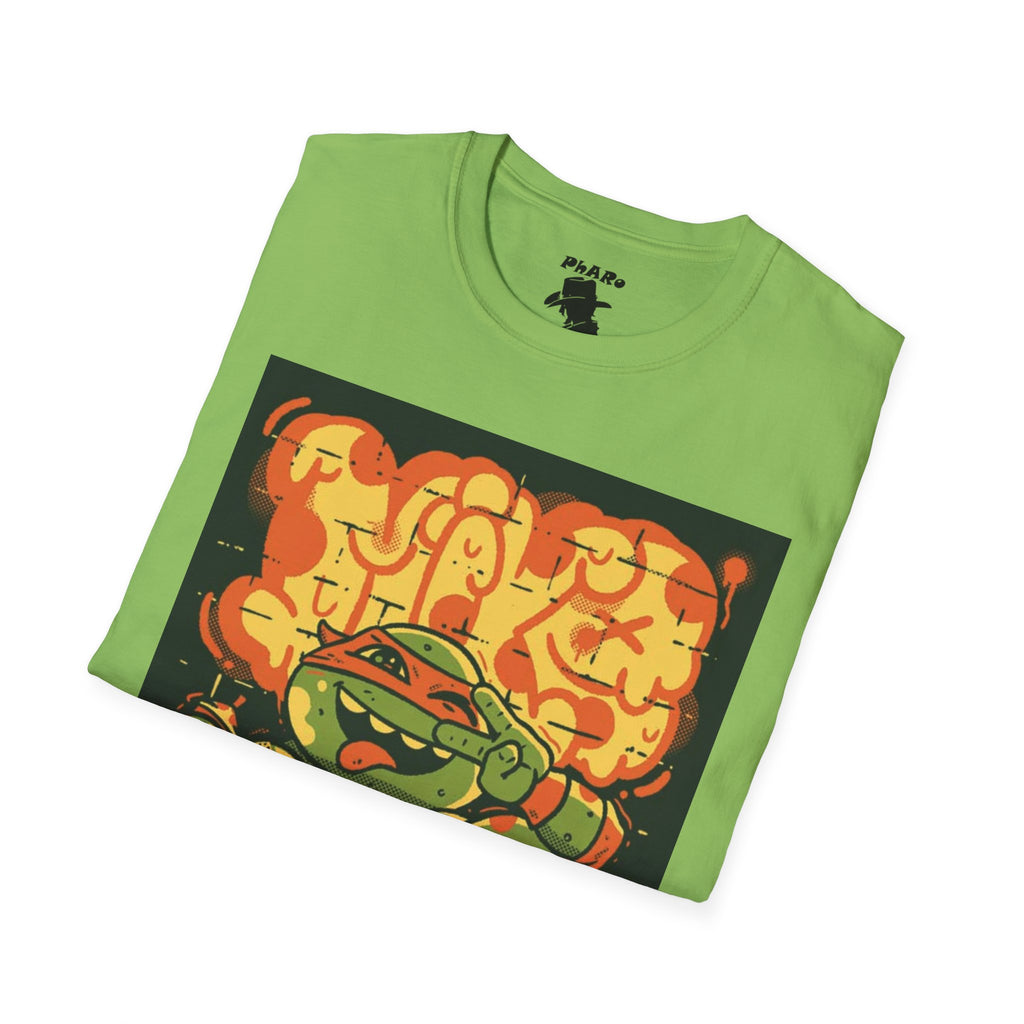 Cool Graffiti Art T-Shirt - Unisex Softstyle Tee with Bold Design