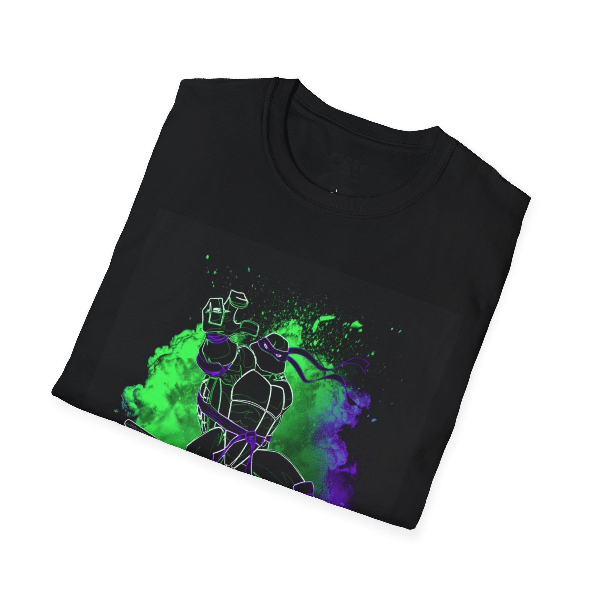 Cool Ninja Graphic Unisex Softstyle T-Shirt - Vibrant Streetwear