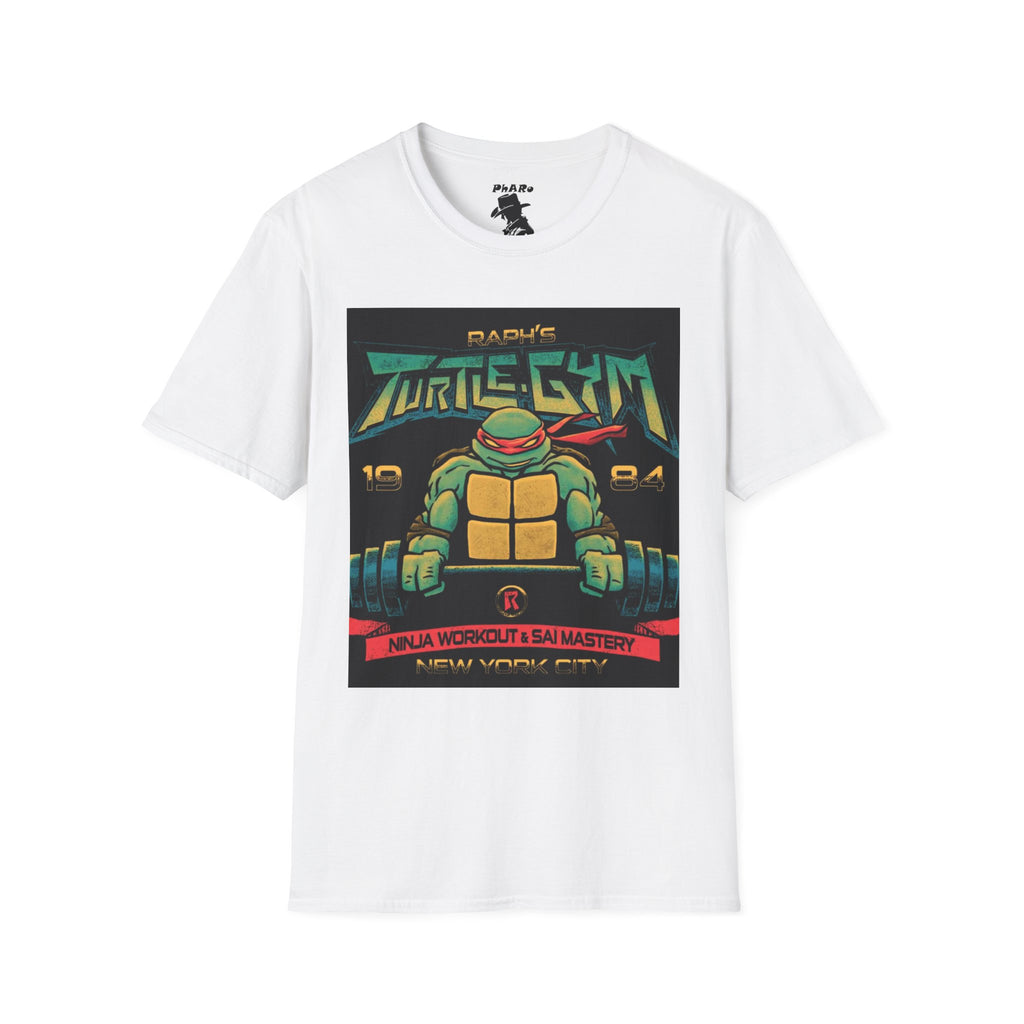 Retro Ninja Gym T-Shirt - 80s Inspired Graphic Tee