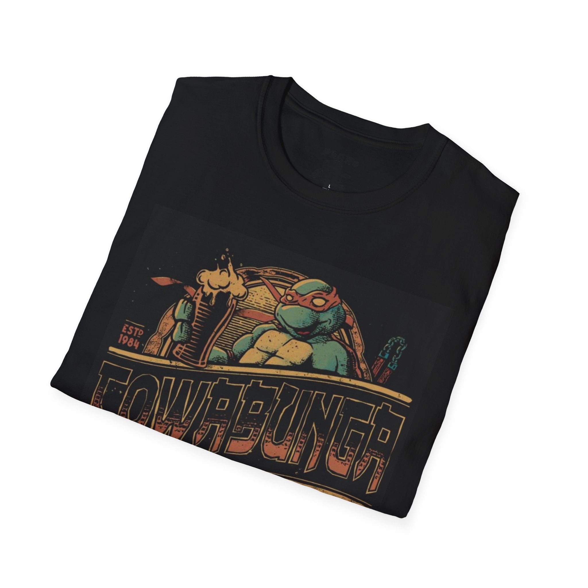 Cowabunga Pizza Flavored Ale Unisex T-Shirt - Retro Ninja Turtles Design