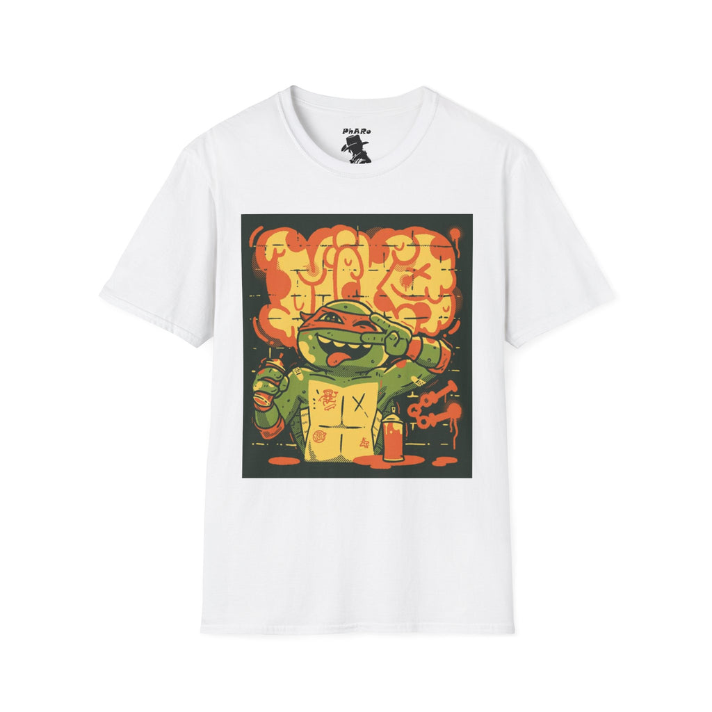Cool Graffiti Art T-Shirt - Unisex Softstyle Tee with Bold Design