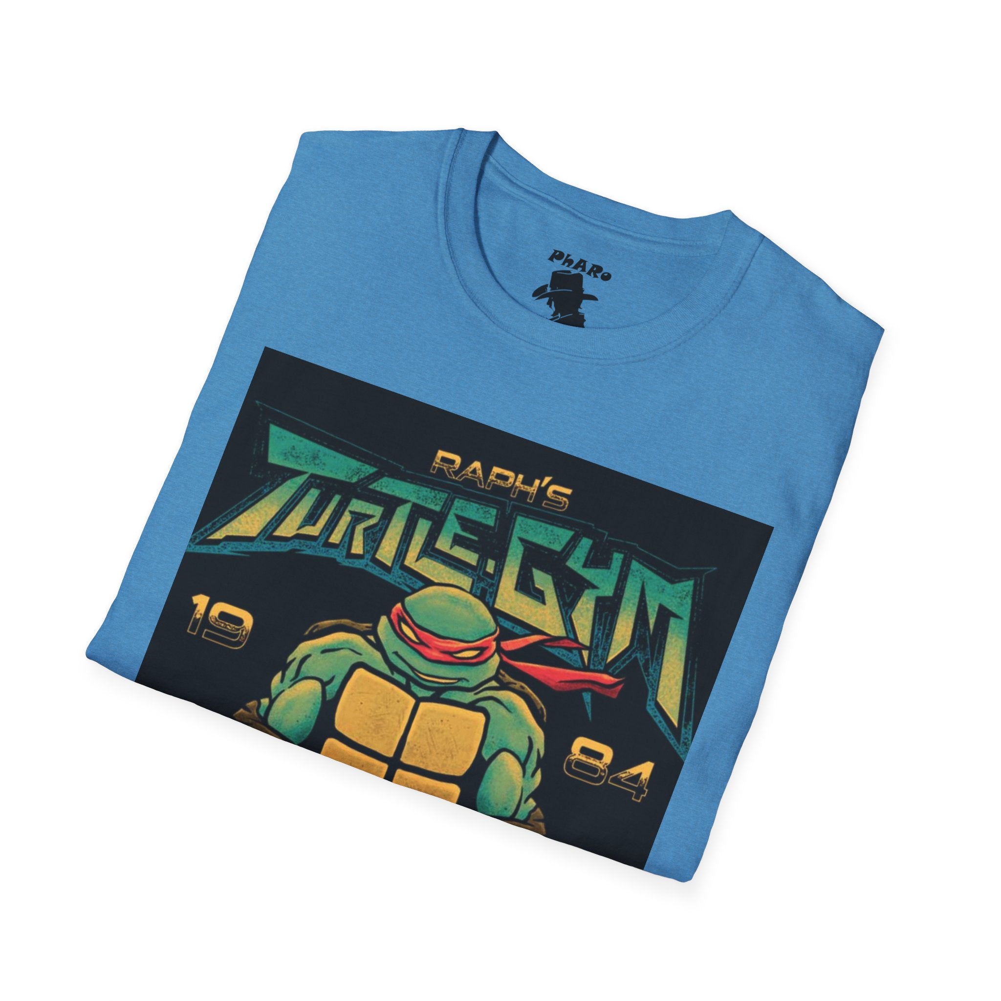 Retro Ninja Gym T-Shirt - 80s Inspired Graphic Tee