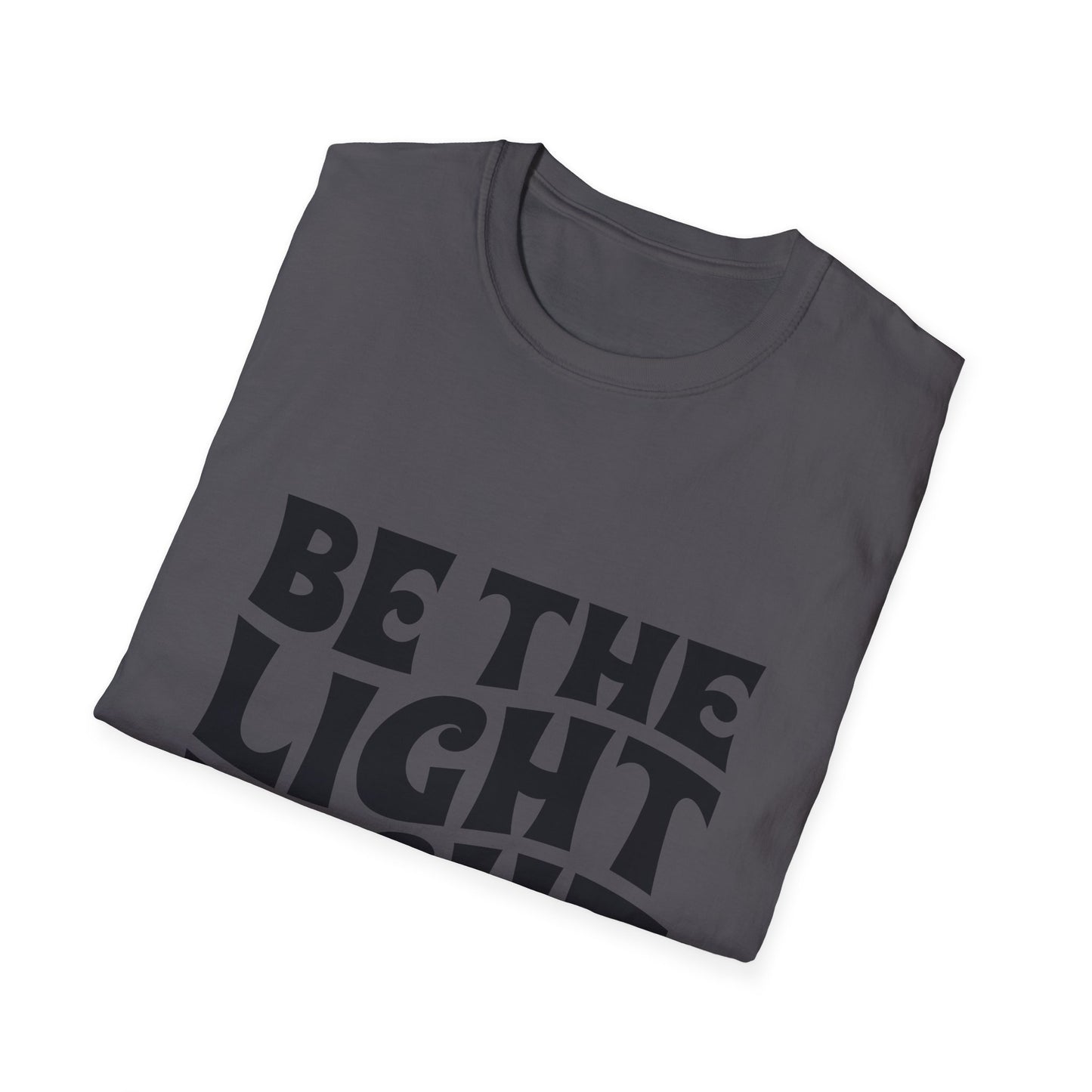 Be The Light T‑Shirt — Matthew 5:14 Inspirational Christian Tee