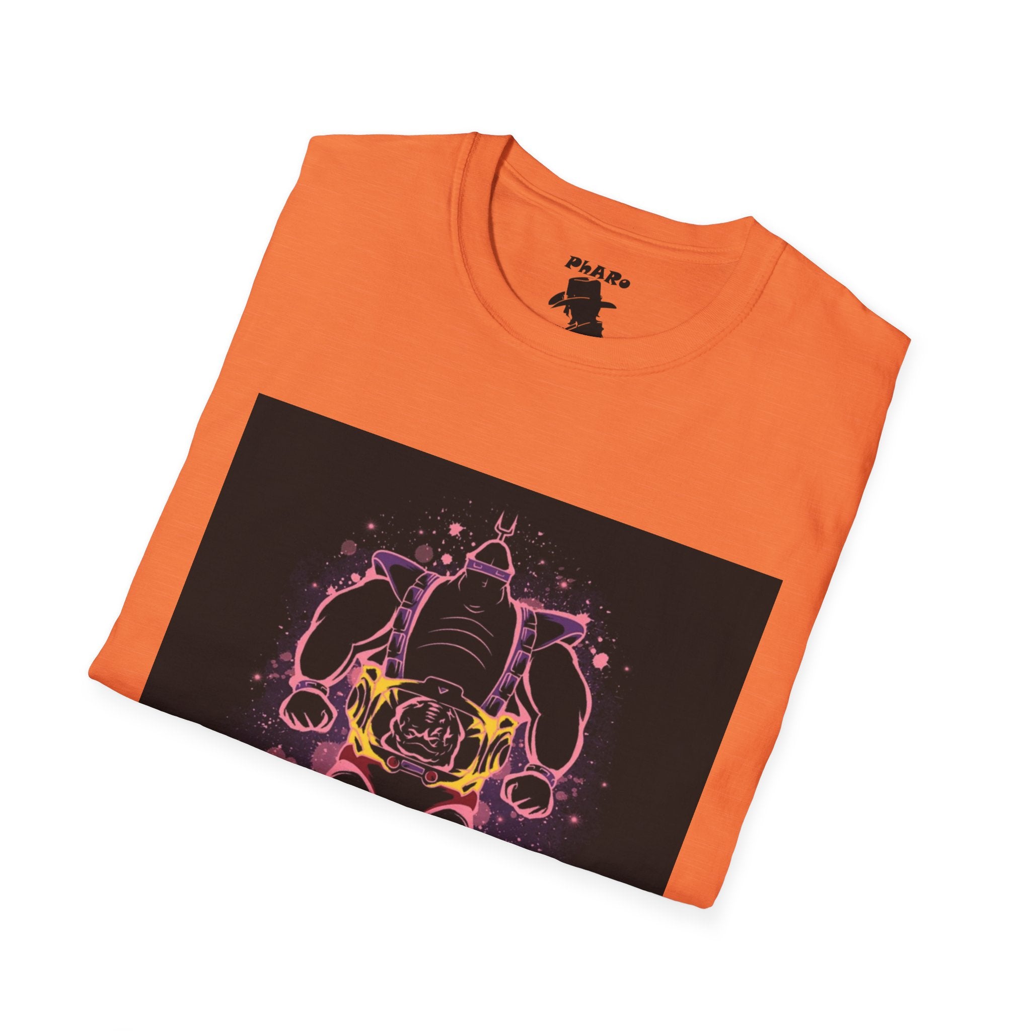 Vibrant Krang Graphic Unisex Softstyle T-Shirt