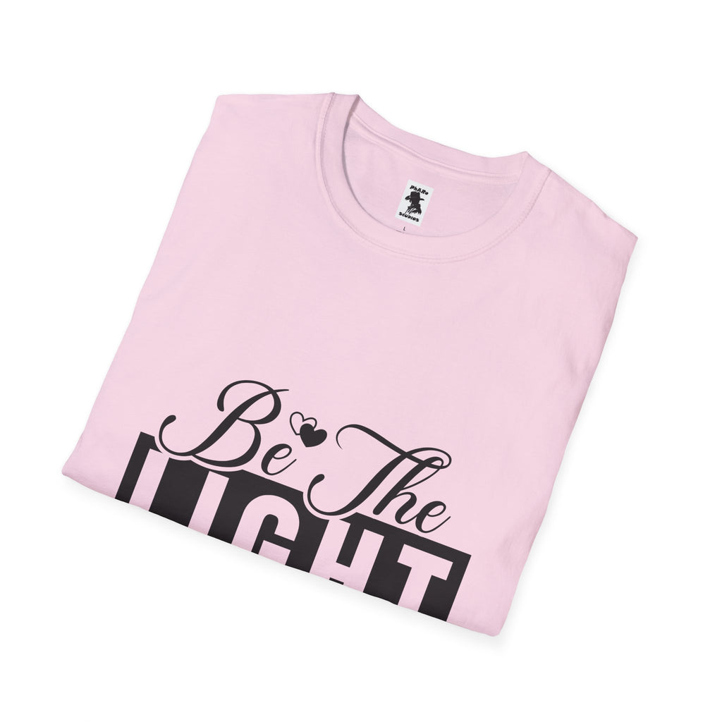 Inspirational Unisex Softstyle T-Shirt - 'Be The Light' Matthew 5:14