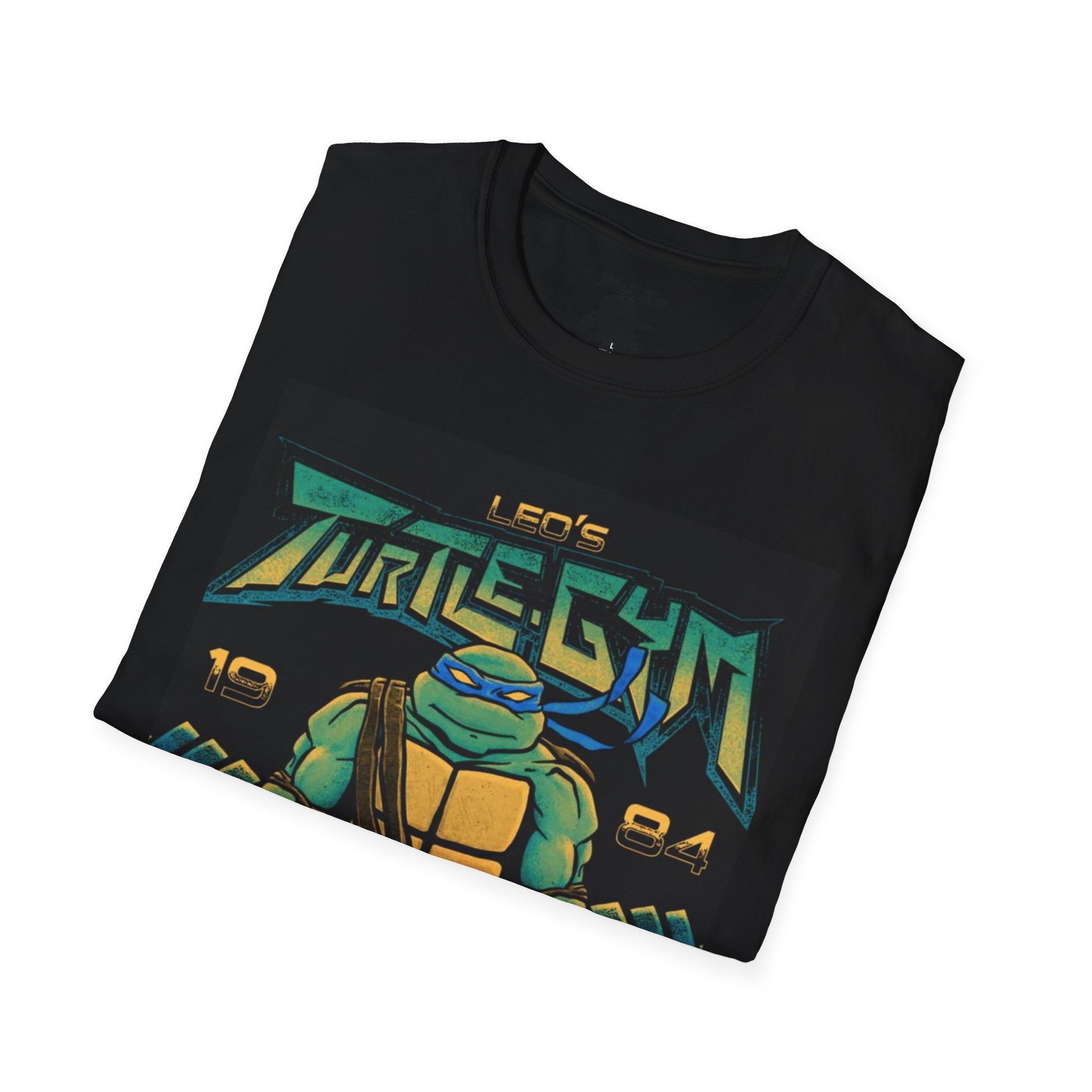 Ninja Workout T-Shirt - Turtle Gym Design